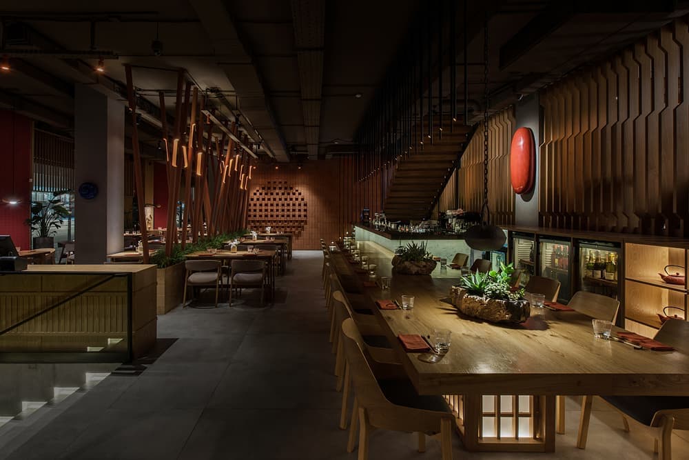 Философия ваби-саби в интерьере флагманского ресторана «Тануки» – проект бюро ARCHPOINT