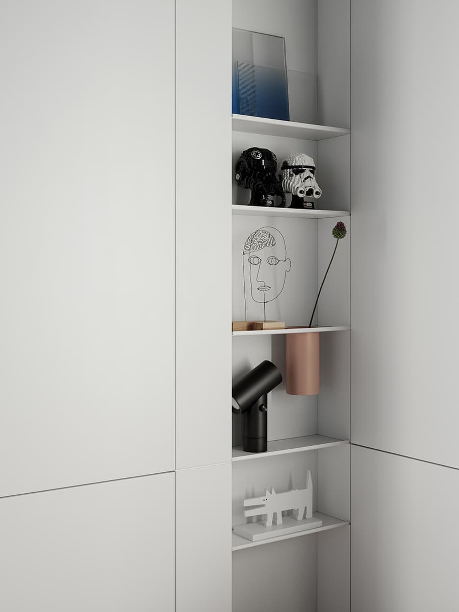 Квартира на верхнем этаже исторического дома в Петербурге – проект DA Bureau