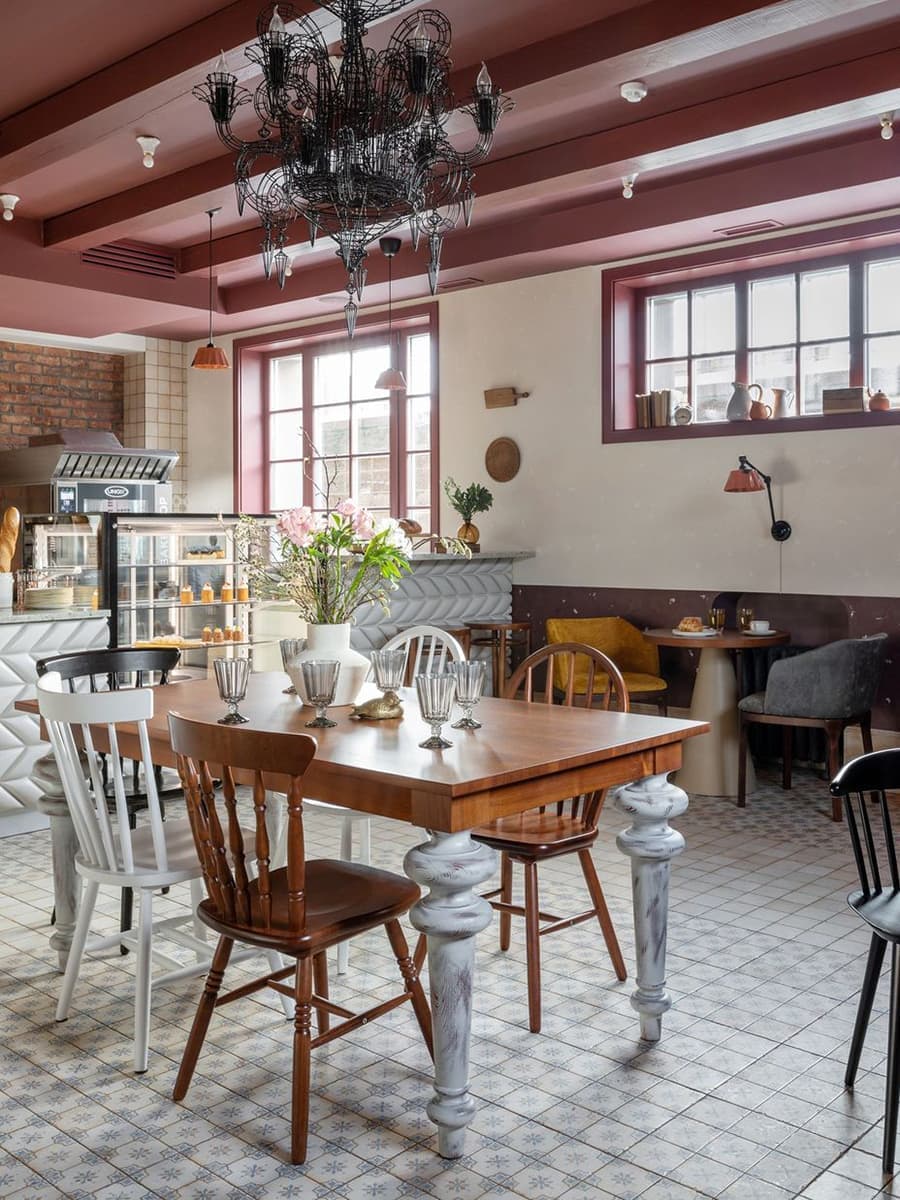 Домашний интерьер небольшой пекарни в Минске – проект ZROBIM Architects