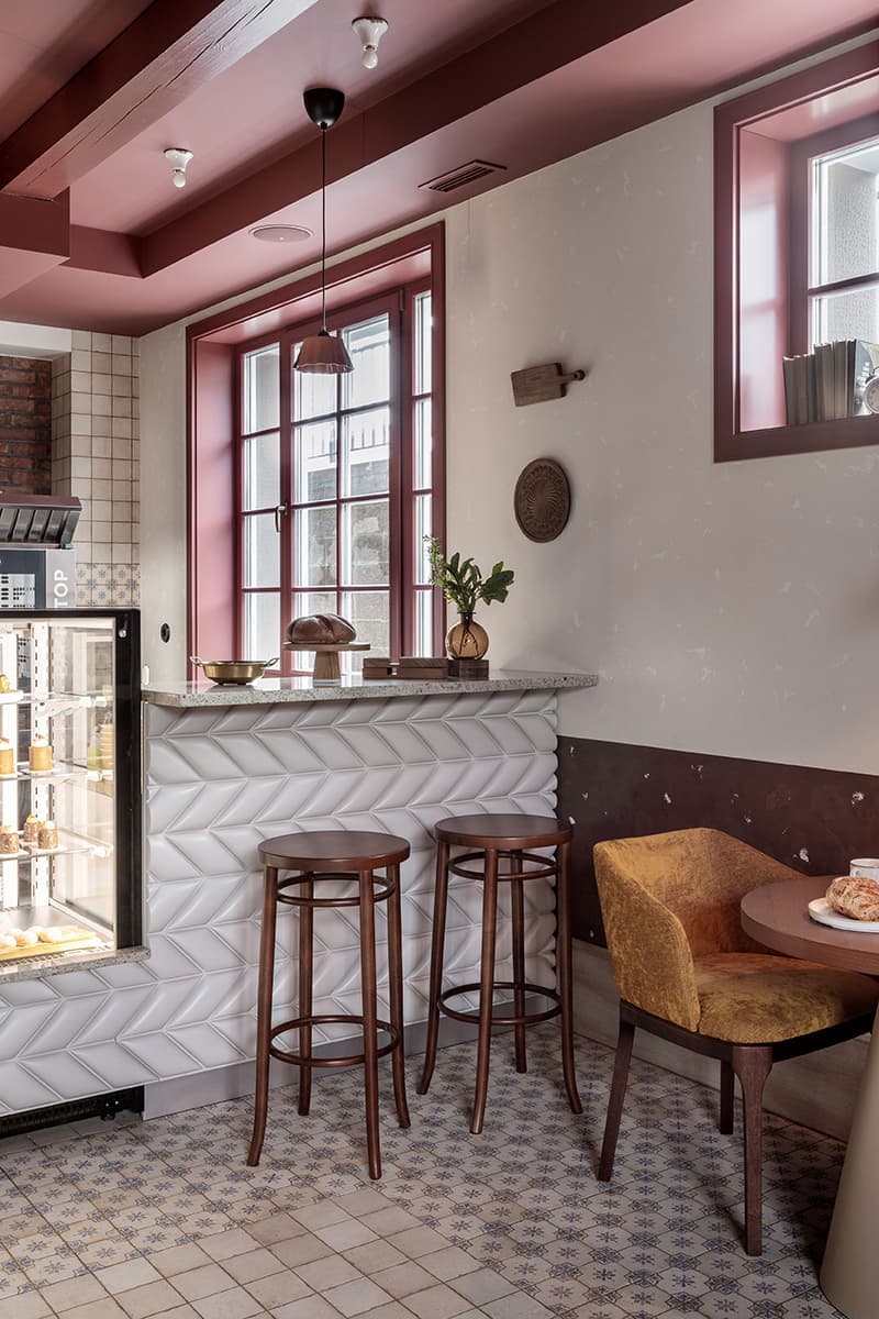 Домашний интерьер небольшой пекарни в Минске – проект ZROBIM Architects