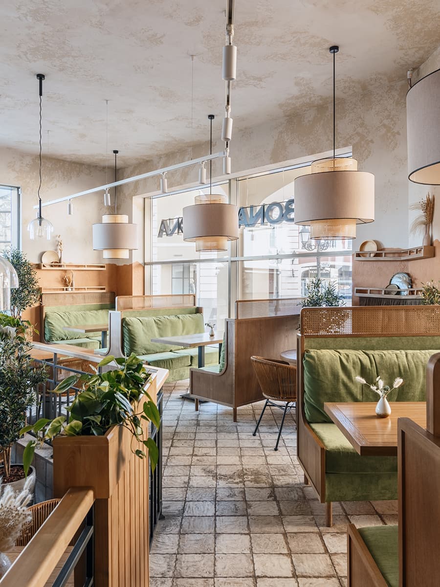 Камерный интерьер ресторана с итальянской душой – проект MODGI Group