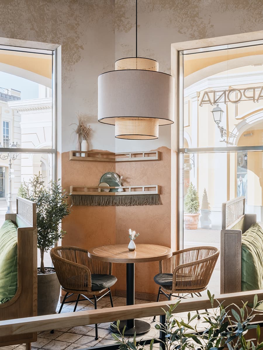 Камерный интерьер ресторана с итальянской душой – проект MODGI Group