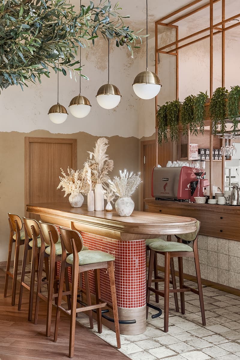 Камерный интерьер ресторана с итальянской душой – проект MODGI Group