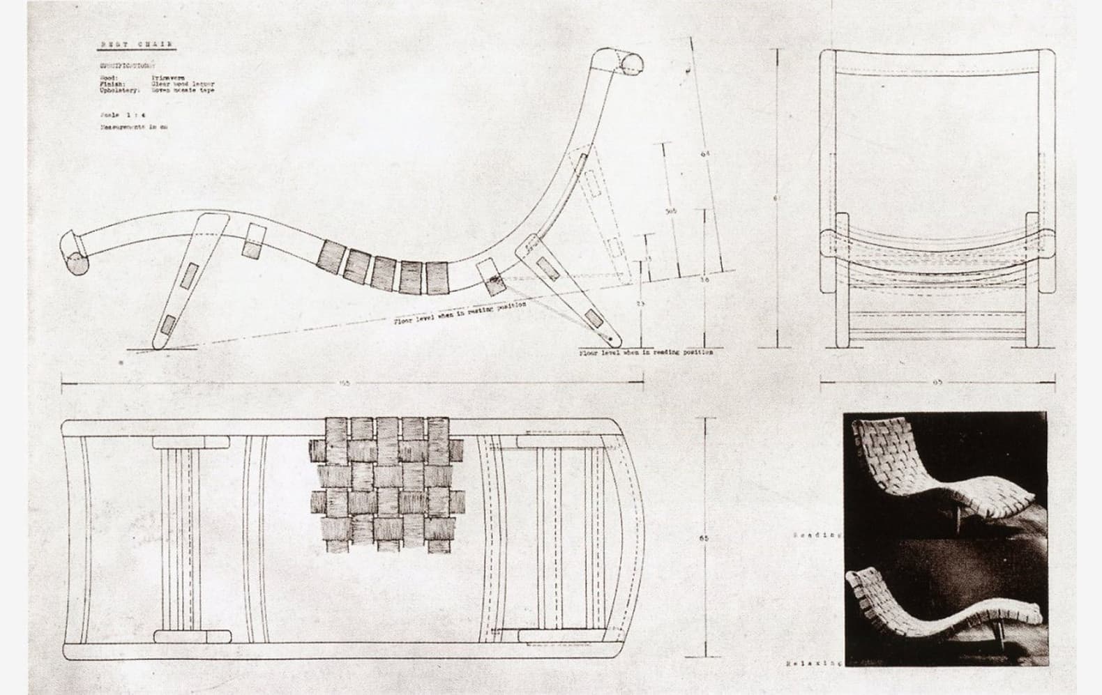 Эскизы Клары Порсет, созданные для конкурса Organic Design in Home Furnishing в 1941 году, MOMA (Нью-Йорк)
