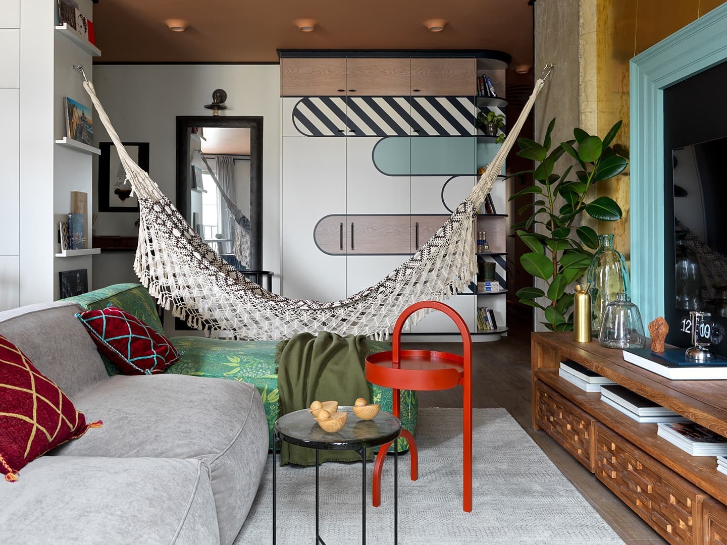 Квартира с марокканскими паттернами для девушки-студентки — проект ToTaste.studio