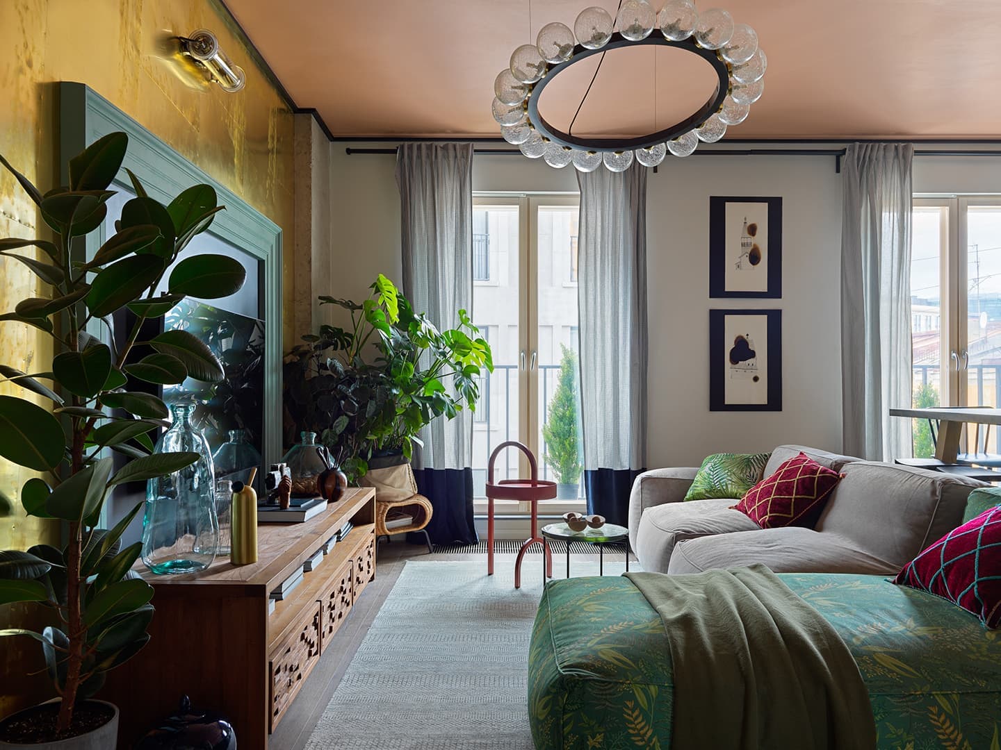 Квартира с марокканскими паттернами для девушки-студентки — проект ToTaste.studio