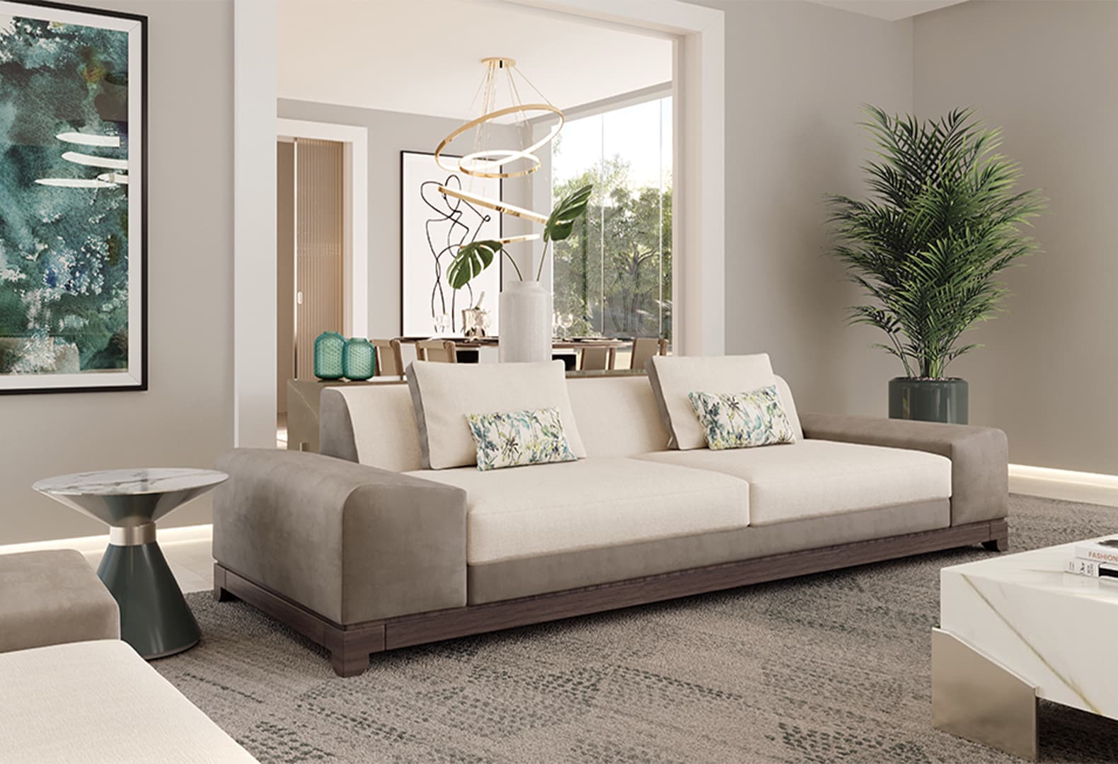 Диван Papilio по дизайну Amaranto Interior