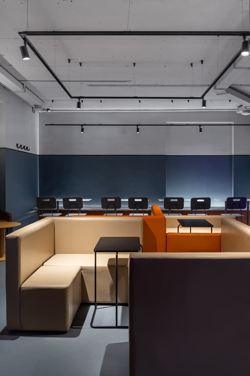 Интерьер кафе-бара с авангардистским характером – проект дизайн-бюро Zavod11