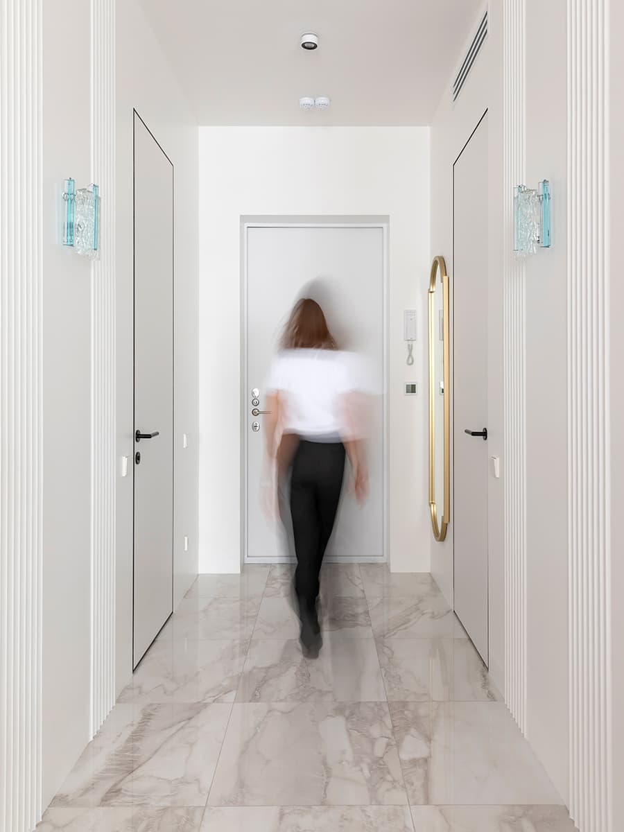 Московская квартира с авторской мебелью в пастельных тонах – проект Анны Чесноковой