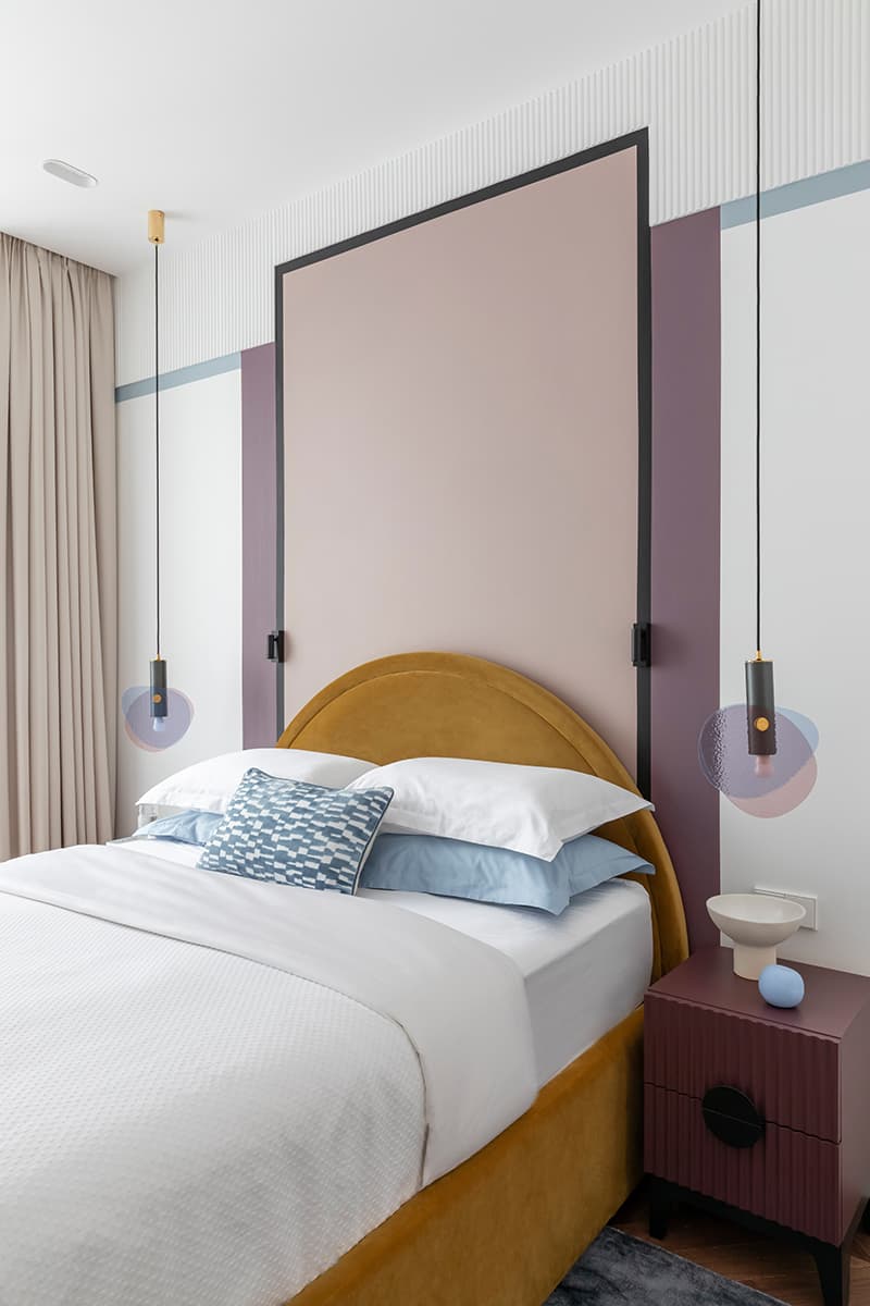 Московская квартира с авторской мебелью в пастельных тонах – проект Анны Чесноковой