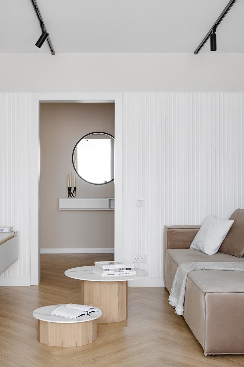 Лаконичный интерьер минской квартиры для небольшой семьи – проект Екатерины Гаращук