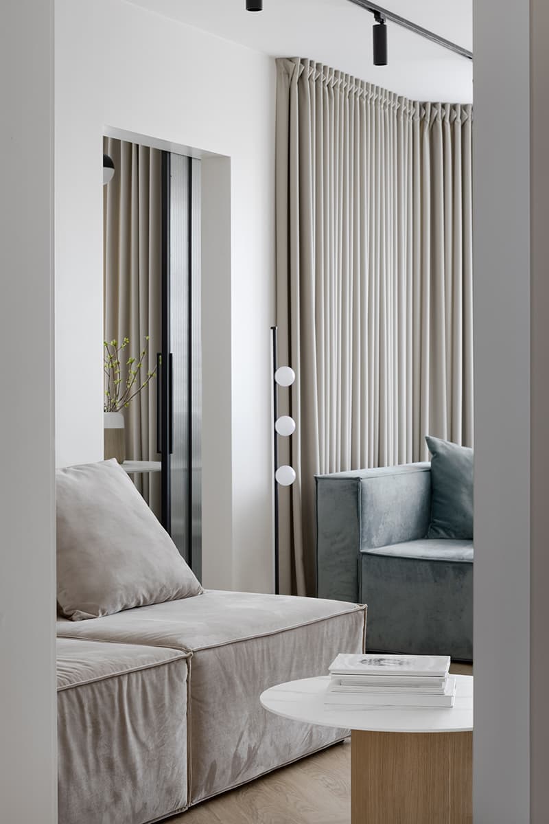 Лаконичный интерьер минской квартиры для небольшой семьи – проект Екатерины Гаращук