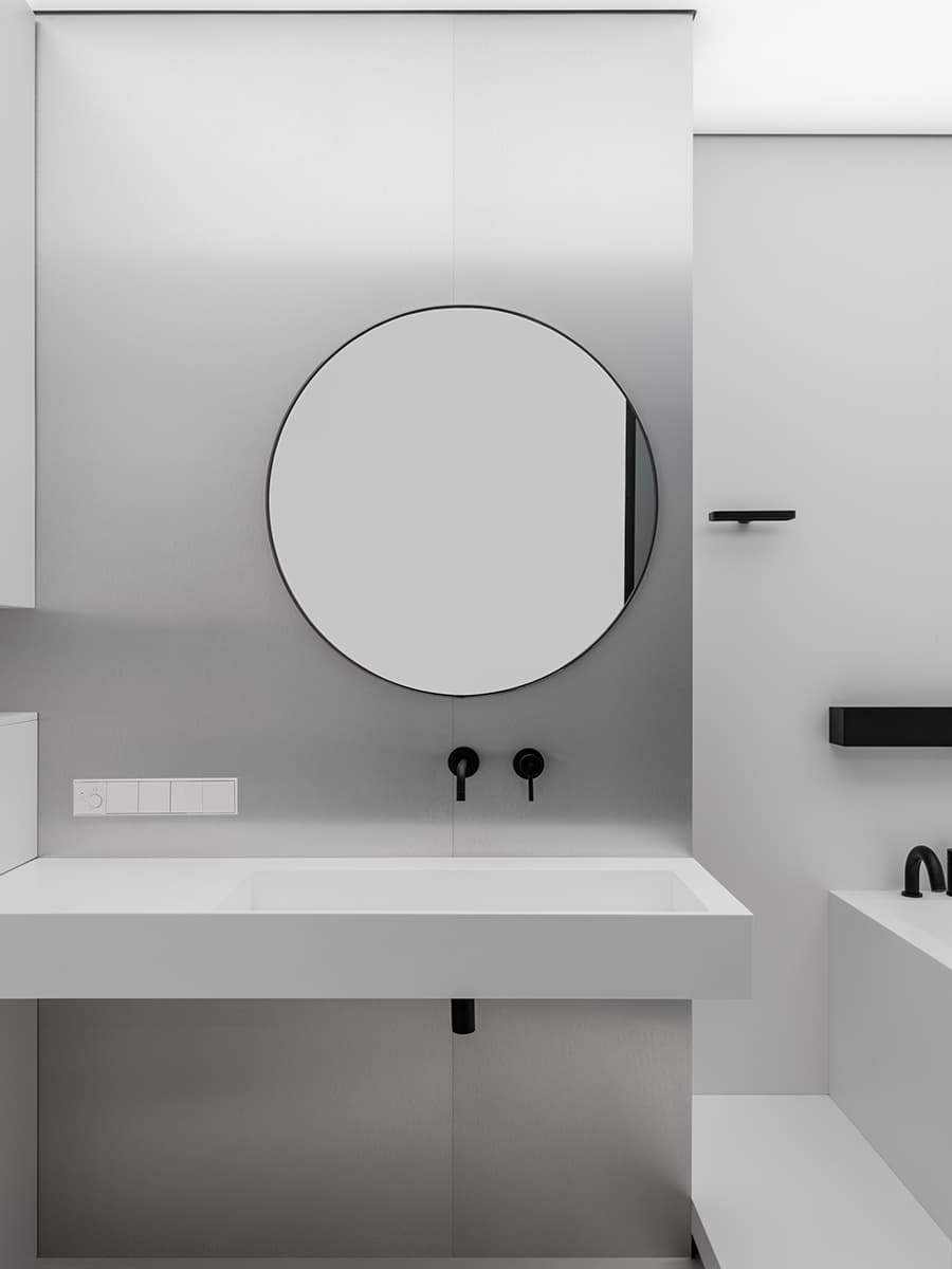 Свежие цвета в технологичном интерьере квартиры для студента – проект Рустэма Уразметова