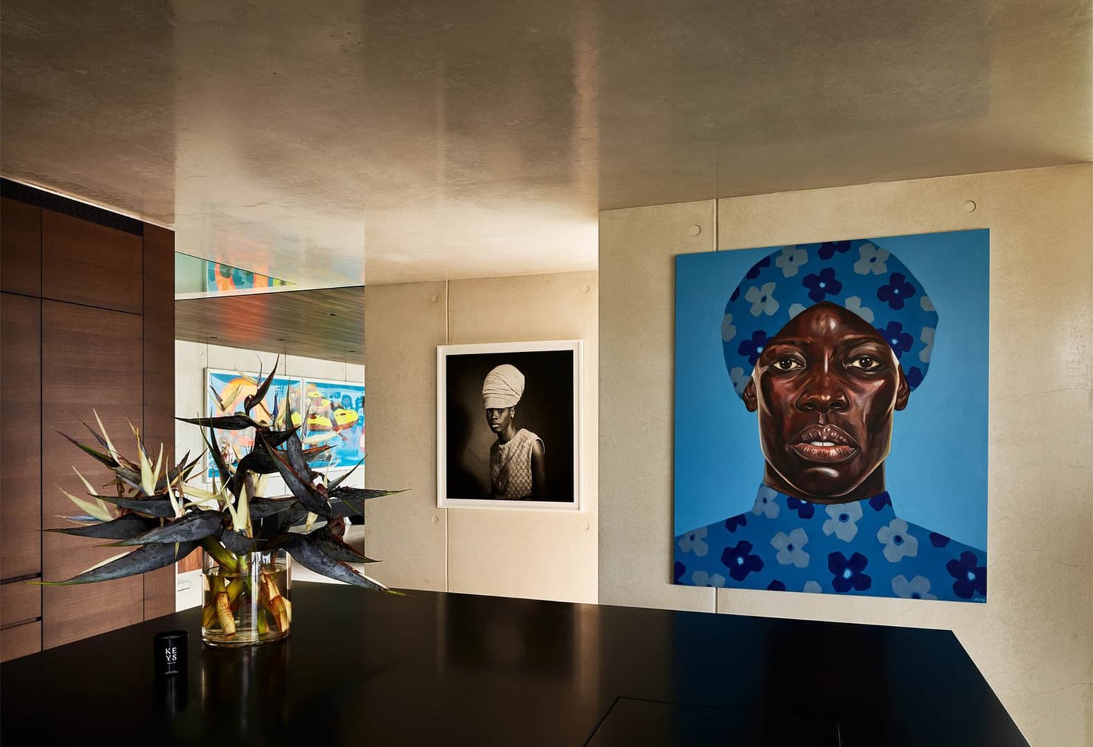 Проект Келли Бехан Апартаменты для Алиши Киз и Swizz Beatz в Калифорнии. Фото: Frank Frances Studio