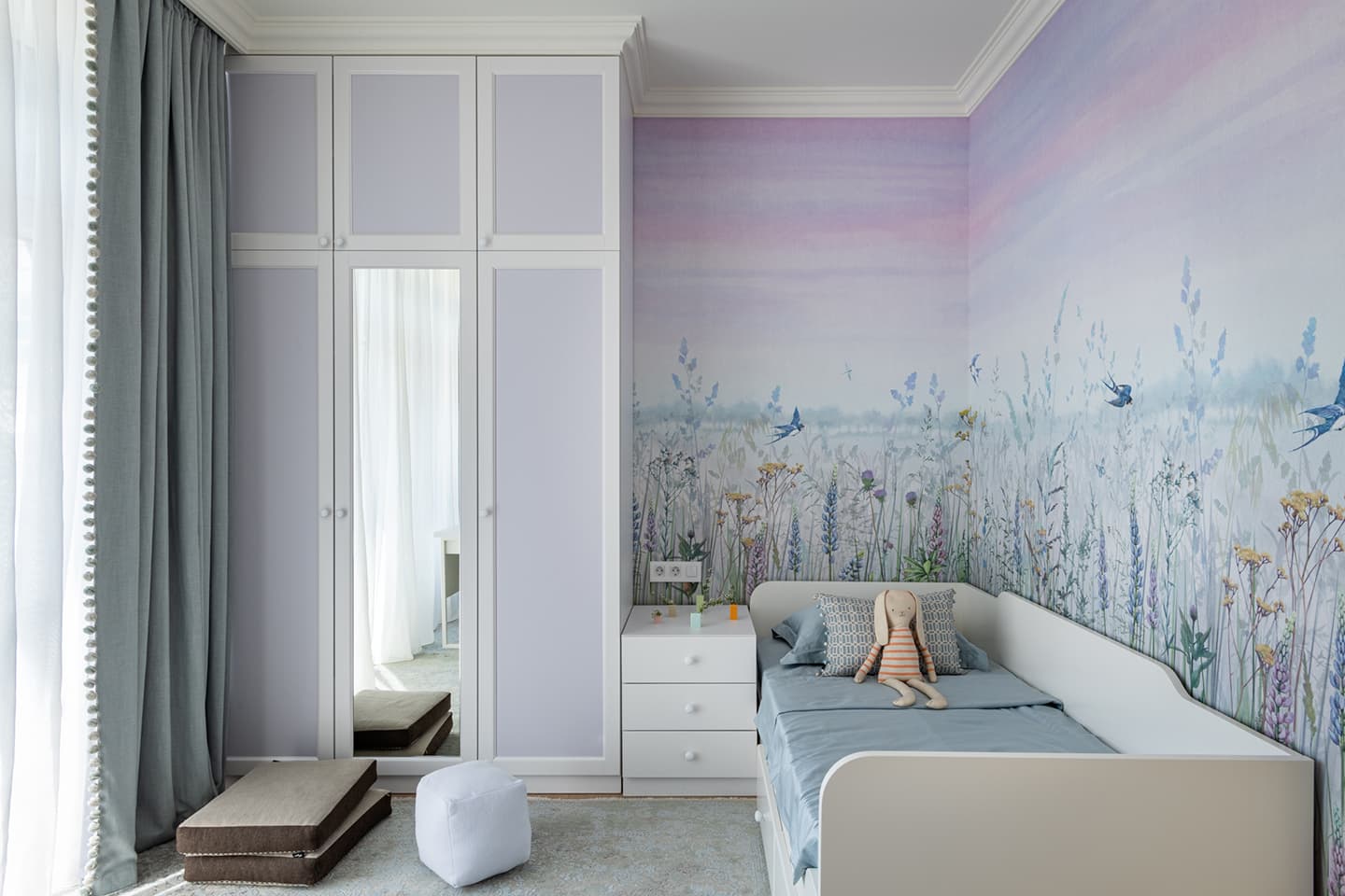 Гармоничный микс разных стилей и характеров в интерьере семейной квартиры – проект Татьяны Безверхой