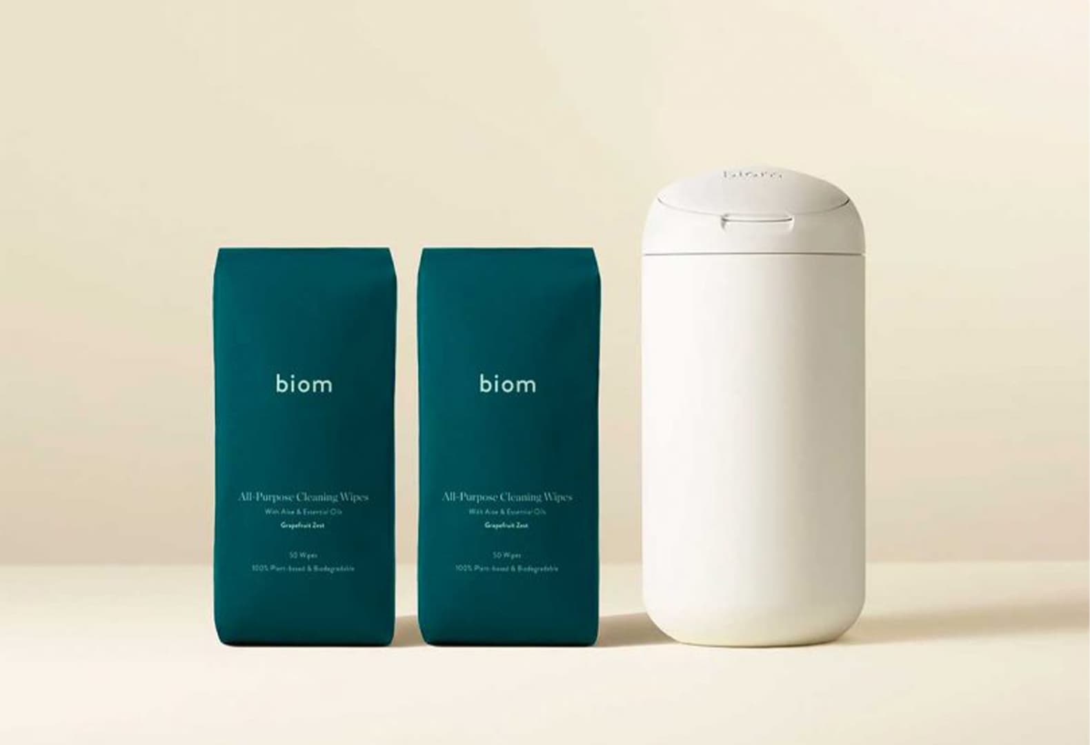 Биоразлагаемые чистящие салфетки, biom