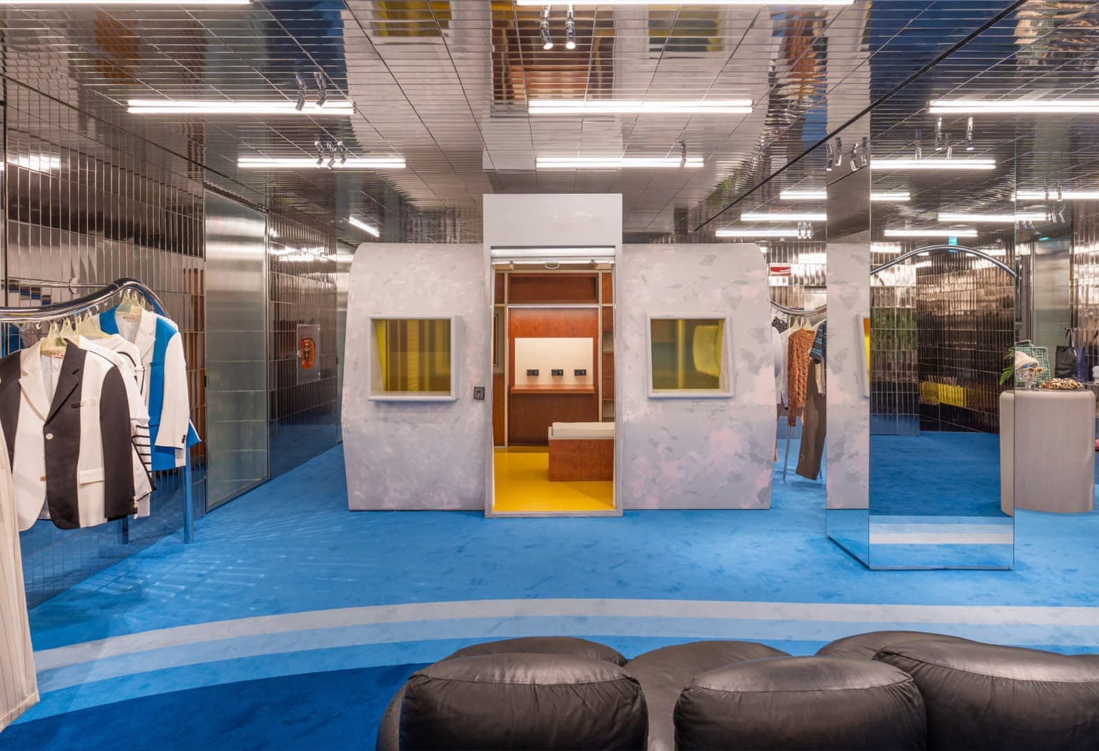 Флагманский магазин Marni в Милане, Франческо Риссо. Фото: Marni; Brinkworth