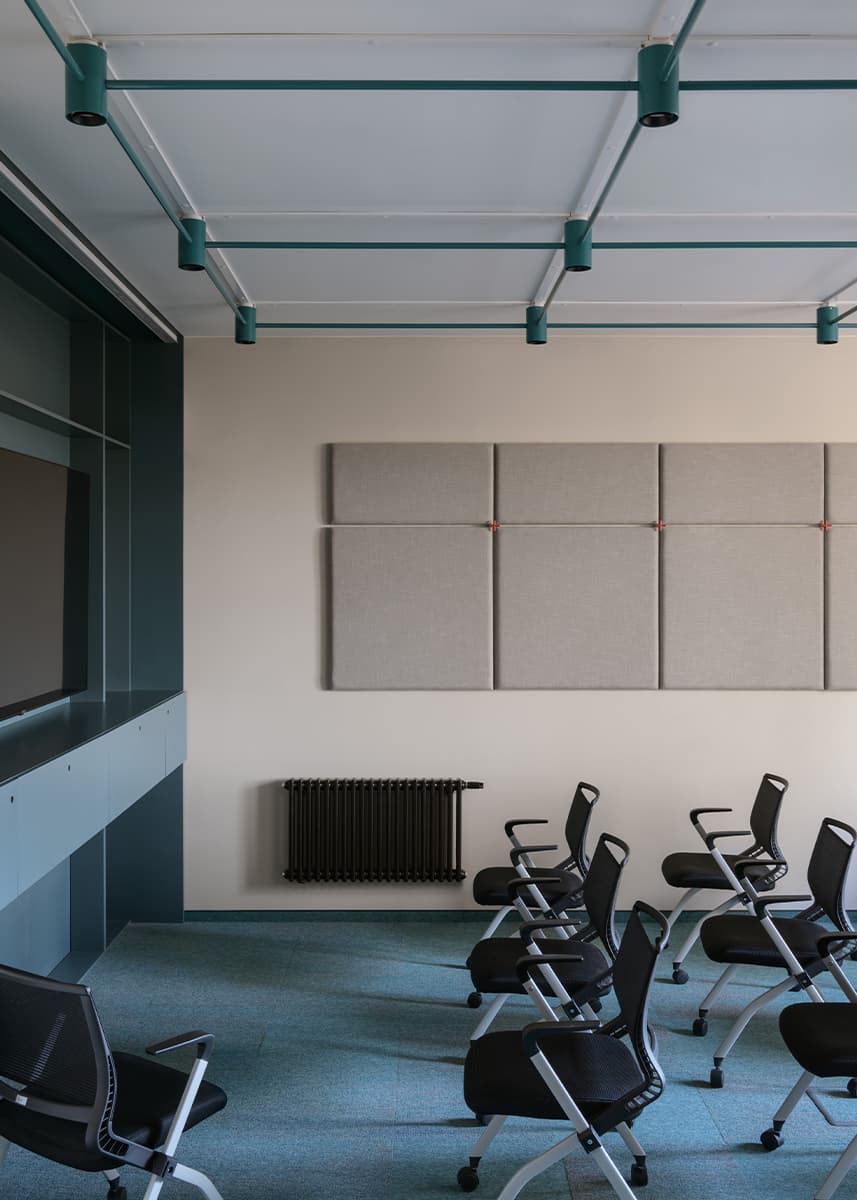 «Многослойный» интерьер коворкинга в стилистике американского урбанизма – проект MODGI Group