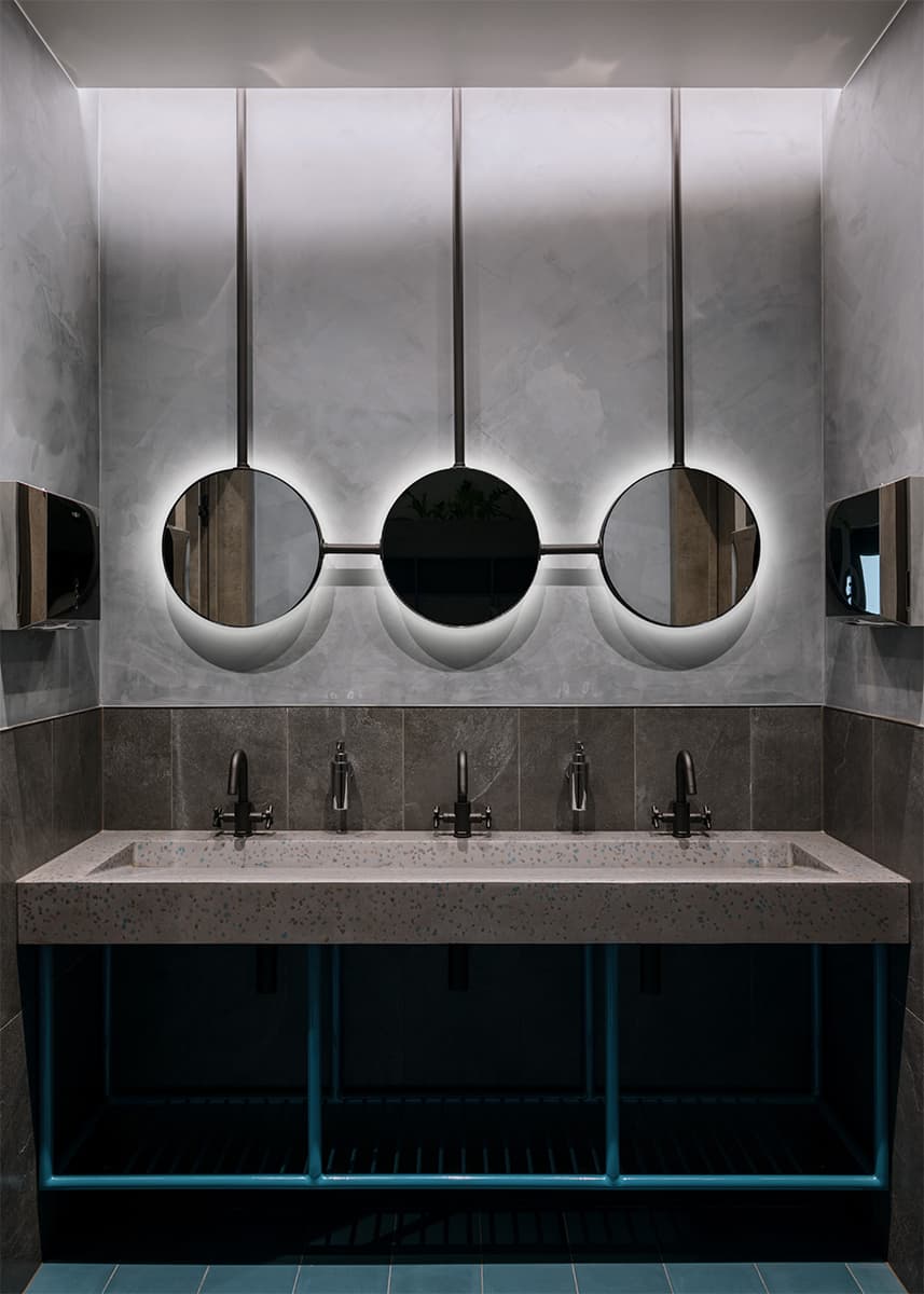 «Многослойный» интерьер коворкинга в стилистике американского урбанизма – проект MODGI Group