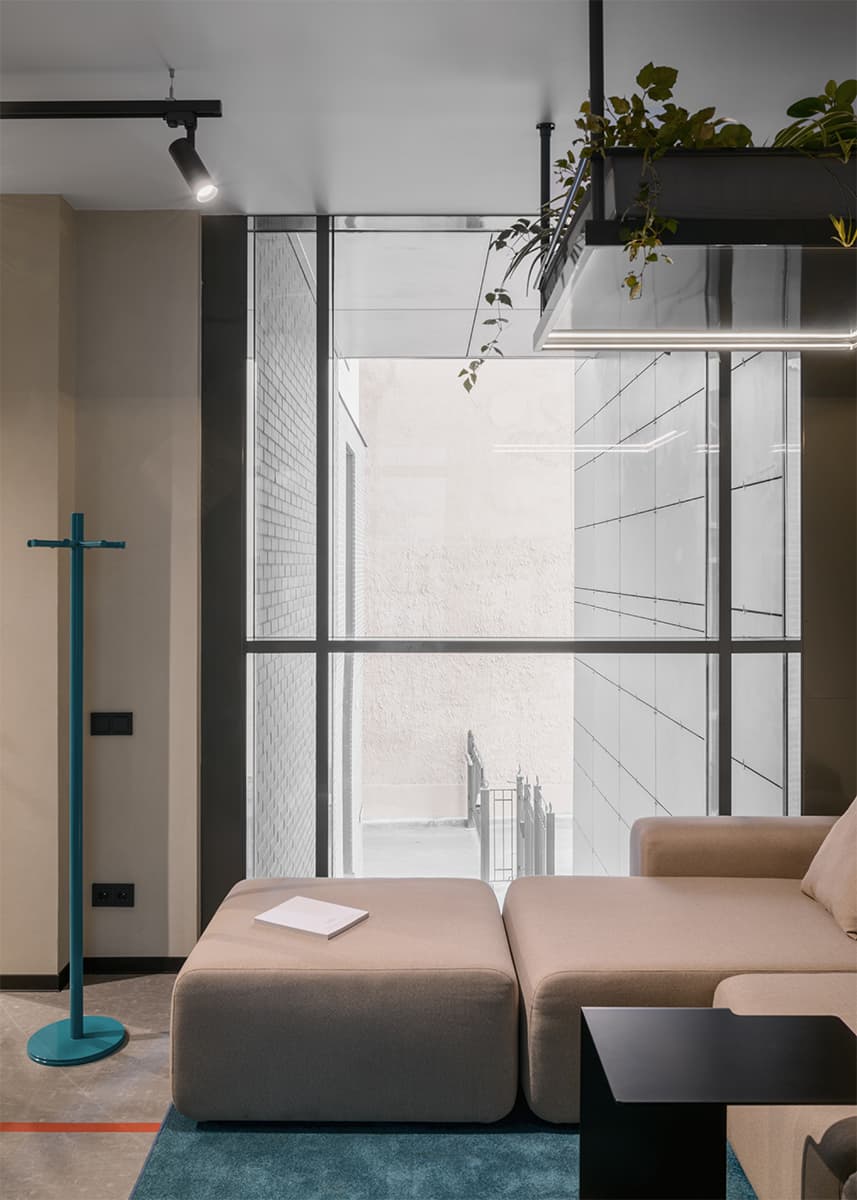 «Многослойный» интерьер коворкинга в стилистике американского урбанизма – проект MODGI Group