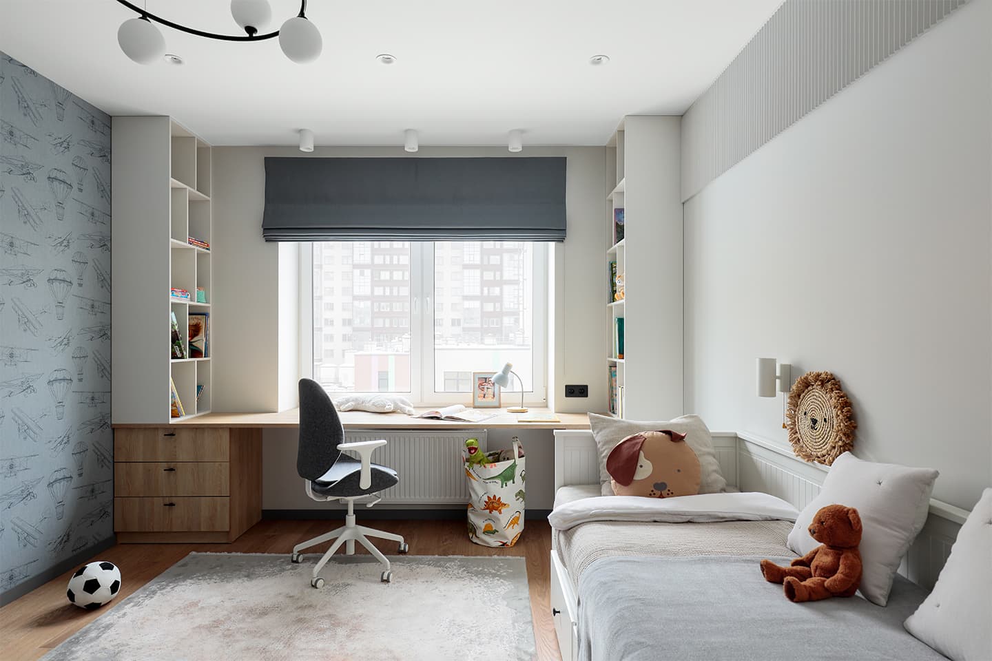 Смелые решения и цвета в интерьере семейной квартиры – проект Екатерины Третьяковой