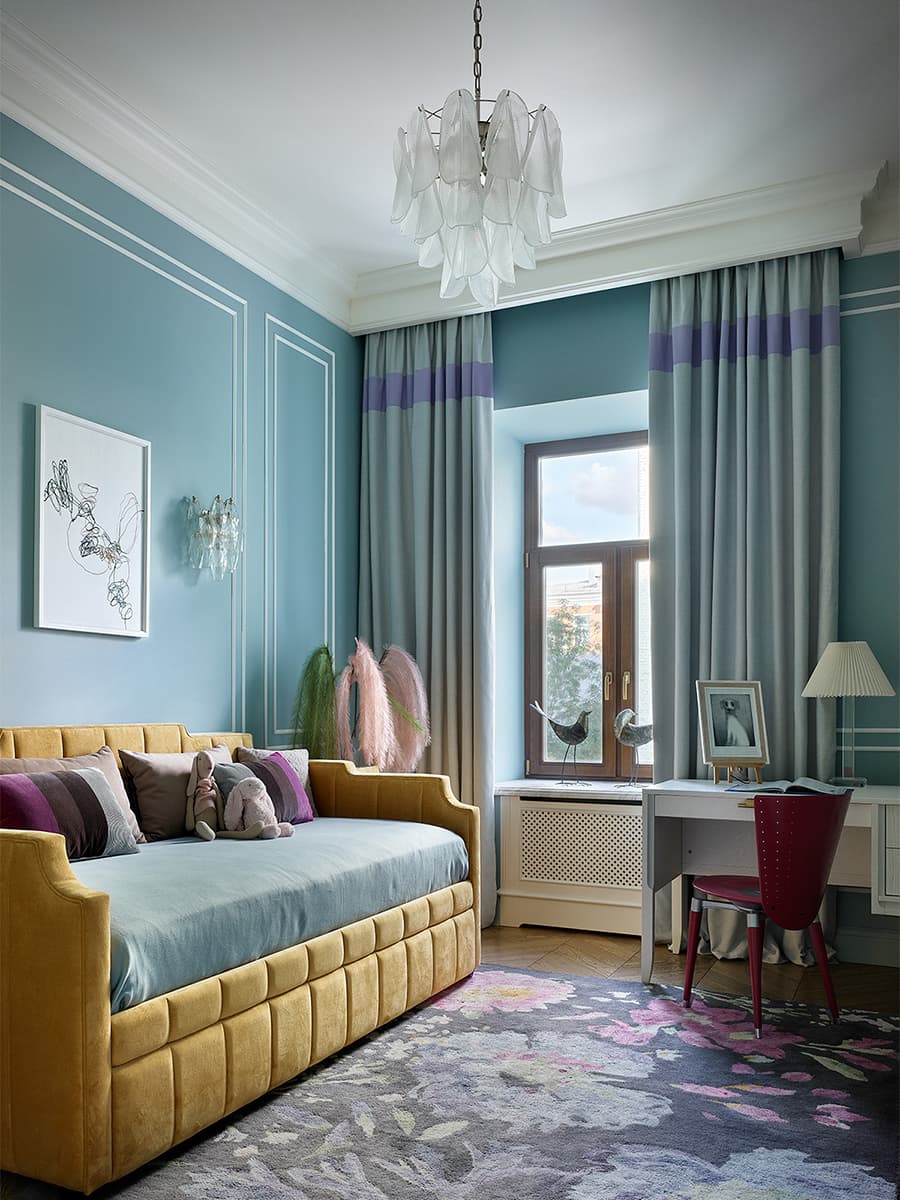 Бескомпромиссное самовыражение в интерьере квартиры на Патриарших прудах – проект Алисы Шабельниковой