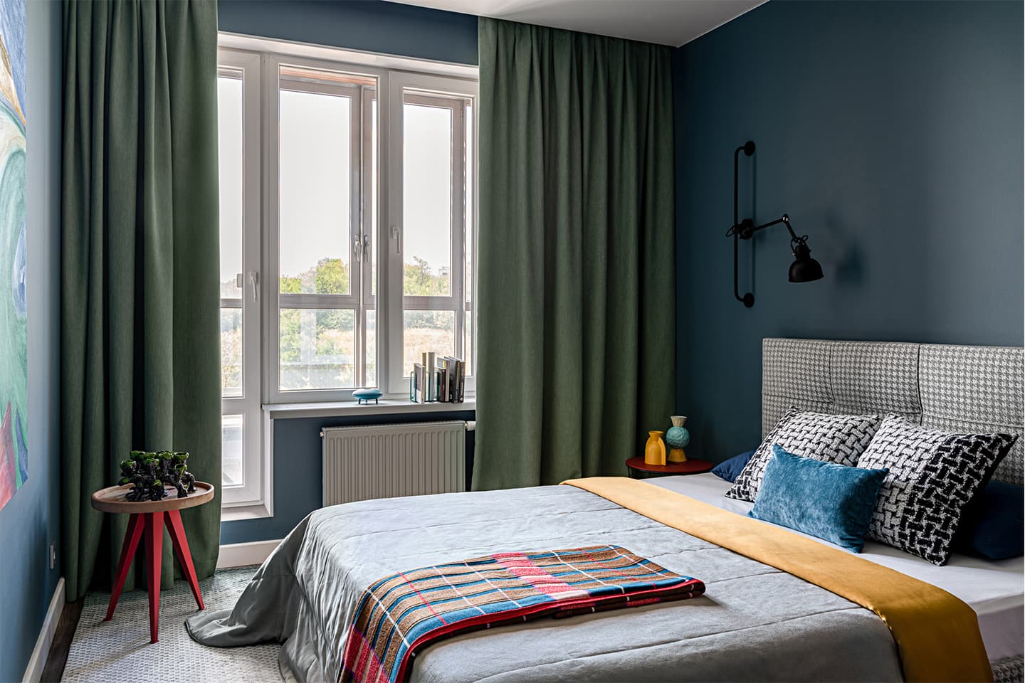 Яркий интерьер для меломана из Казани – проект Элины Коба