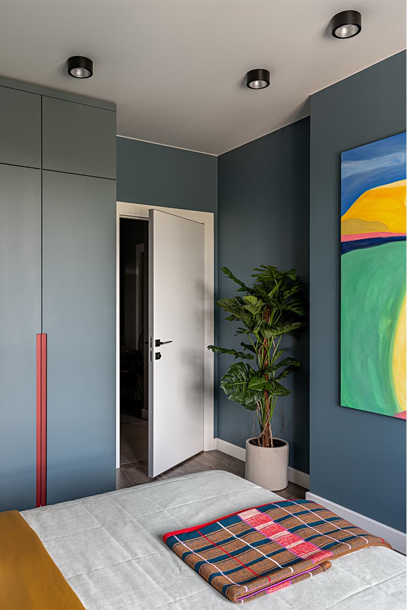 Яркий интерьер для меломана из Казани – проект Элины Коба