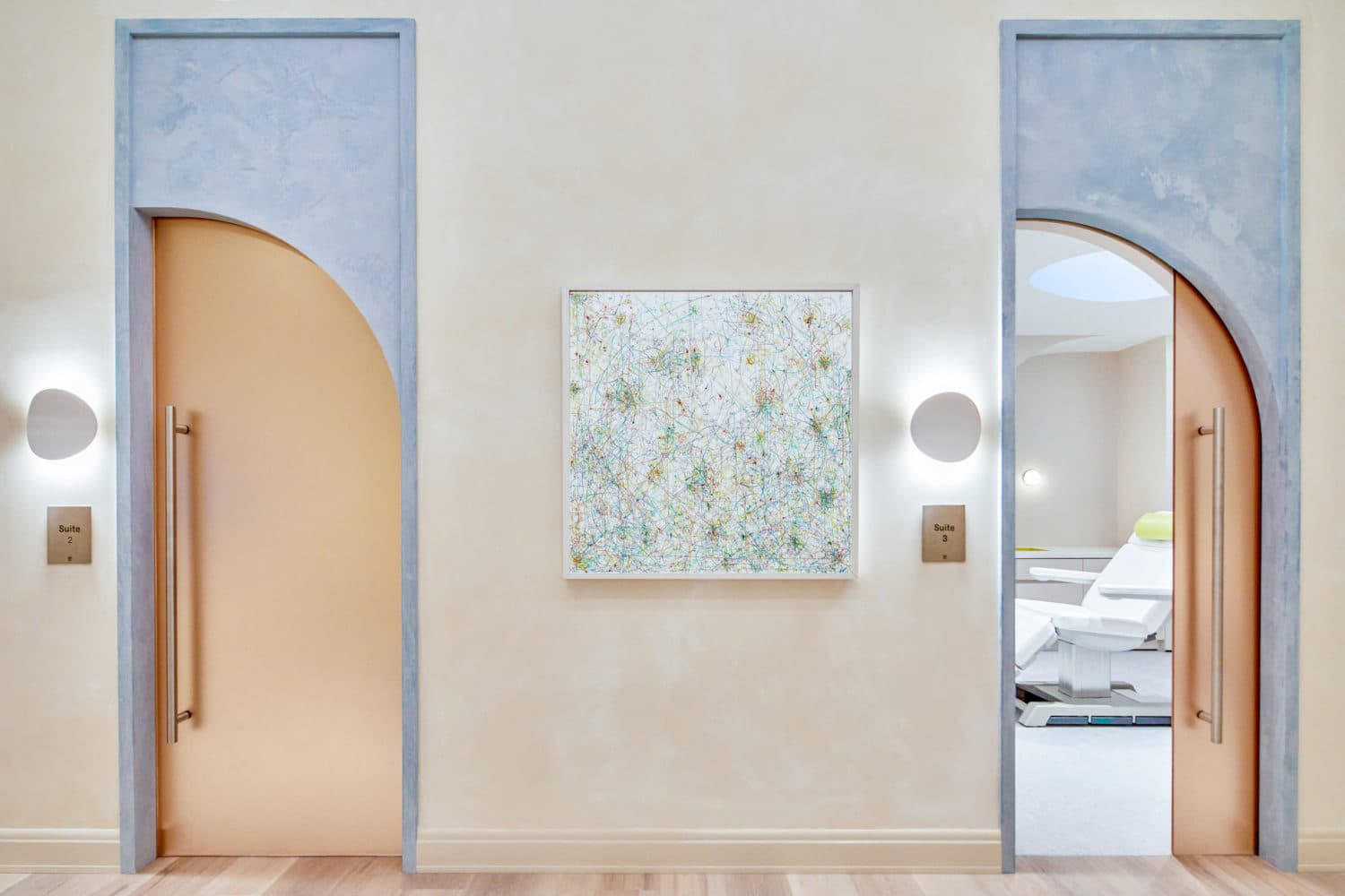 Небанальное оформление бруклинской оздоровительной клиники – проект Ringo Studio