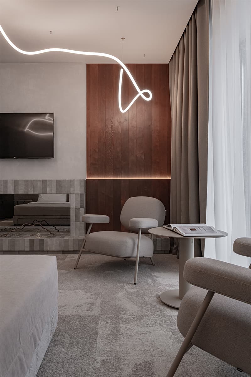 Семь природных явлений в интерьере номеров челябинского отеля – проект Леры Скаритан и Марины Молчан