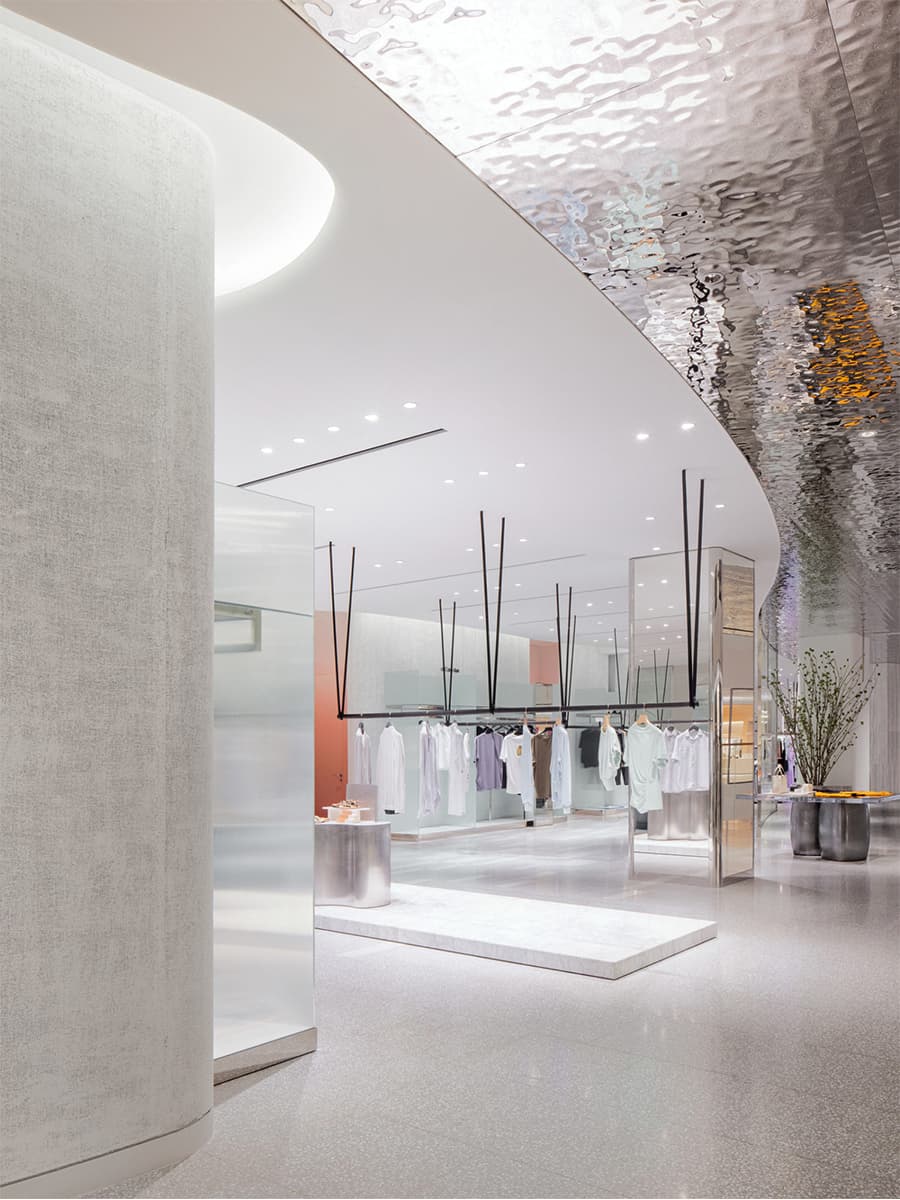 Женственность, технологии и природные мотивы на двух этажах торгового центра в Сеуле – проект студии Burdifilek
