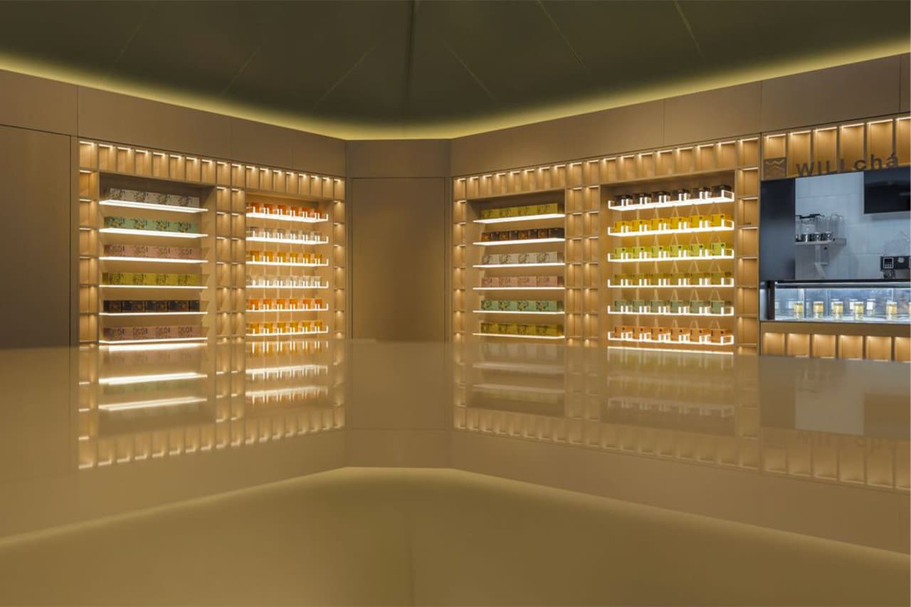 Интерьер китайской чайной, созданный на стыке традиций и технологий – проект студии СUN FF