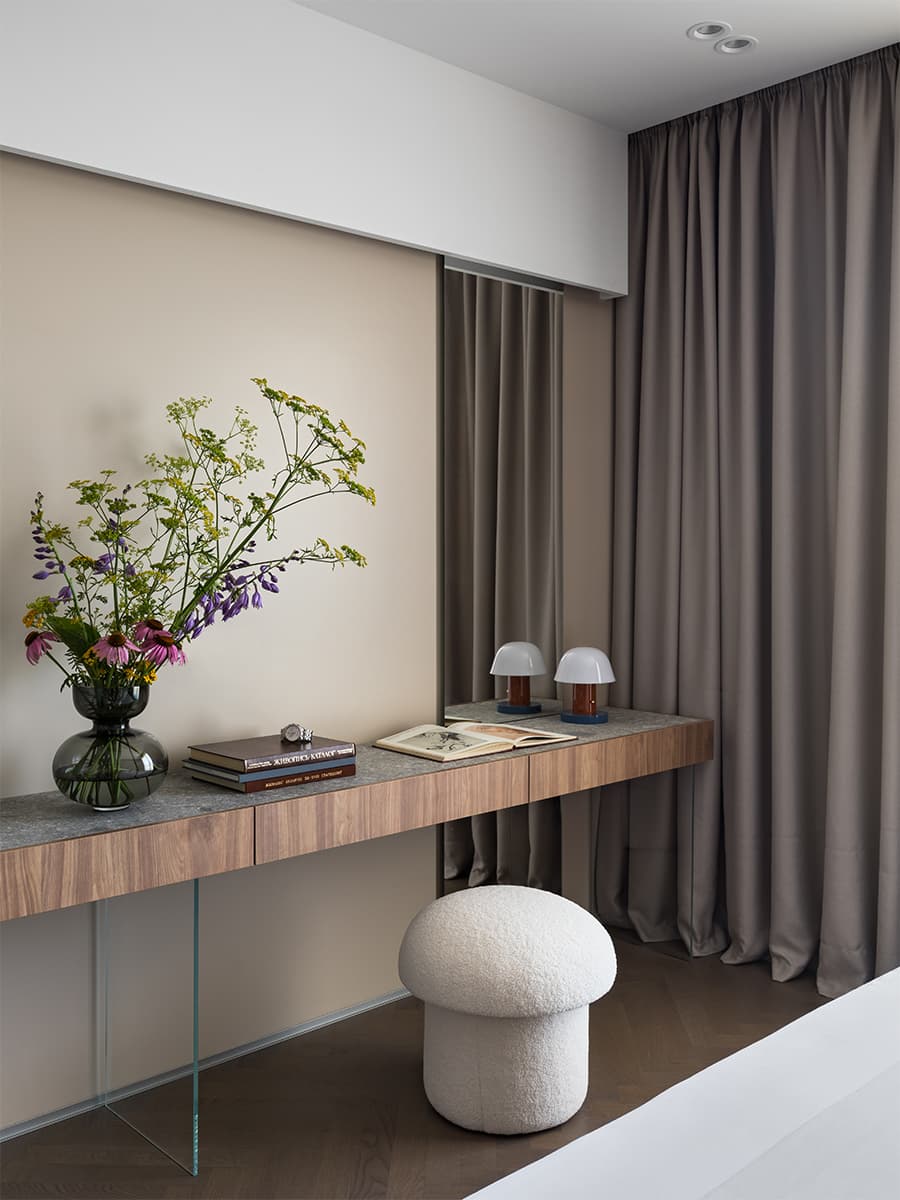 Уютный интерьер в теплых тонах для гостеприимной семьи – проект Татьяны Манцевич