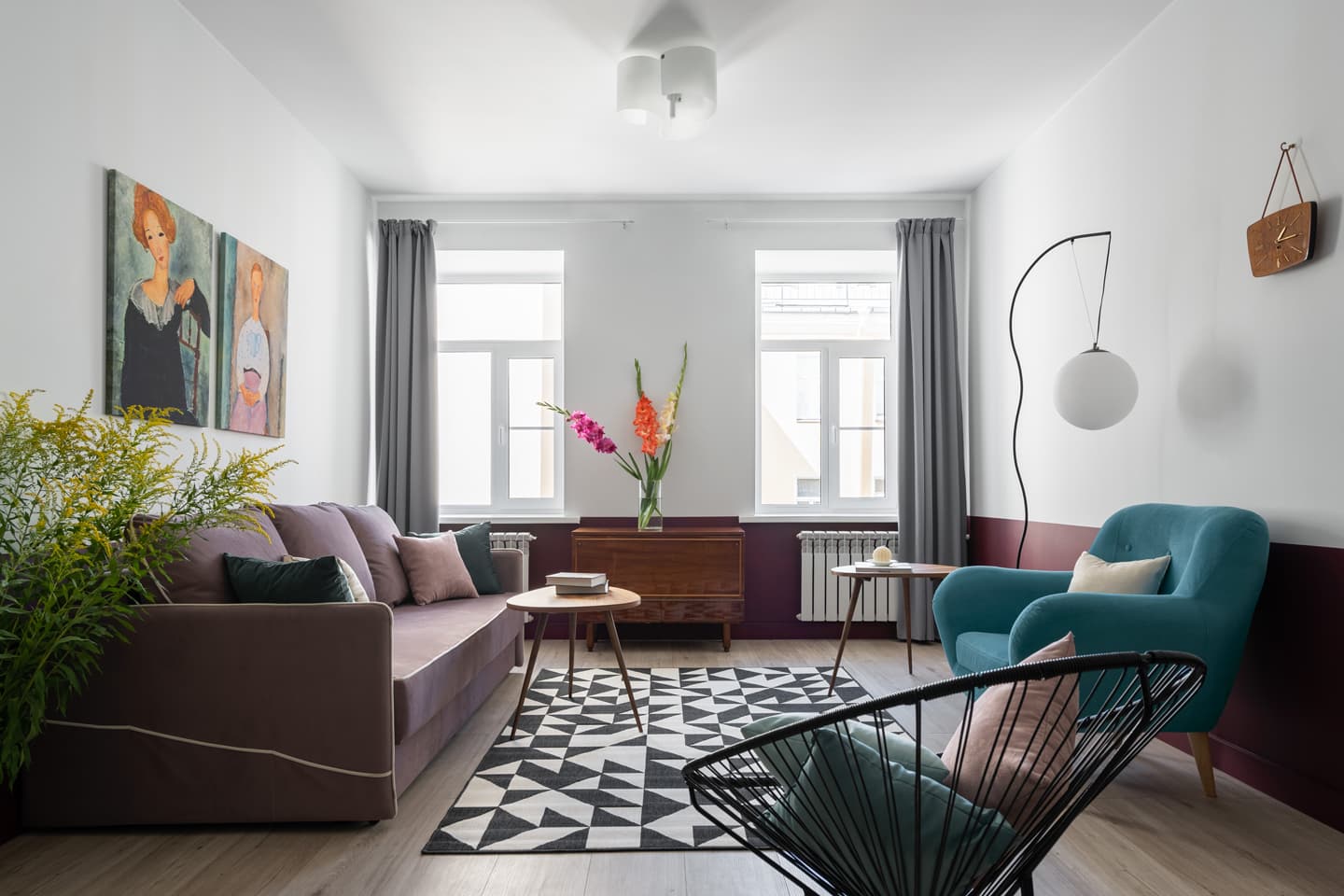 Интерьер квартиры для сдачи в аренду, созданный всего за месяц – проект Людмилы Голицыной