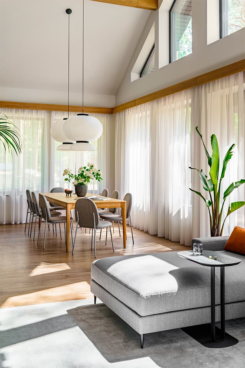 Интерьер современного дома для жизни в окружении природы — проект Евгении Абориной и Александра Сенчугова