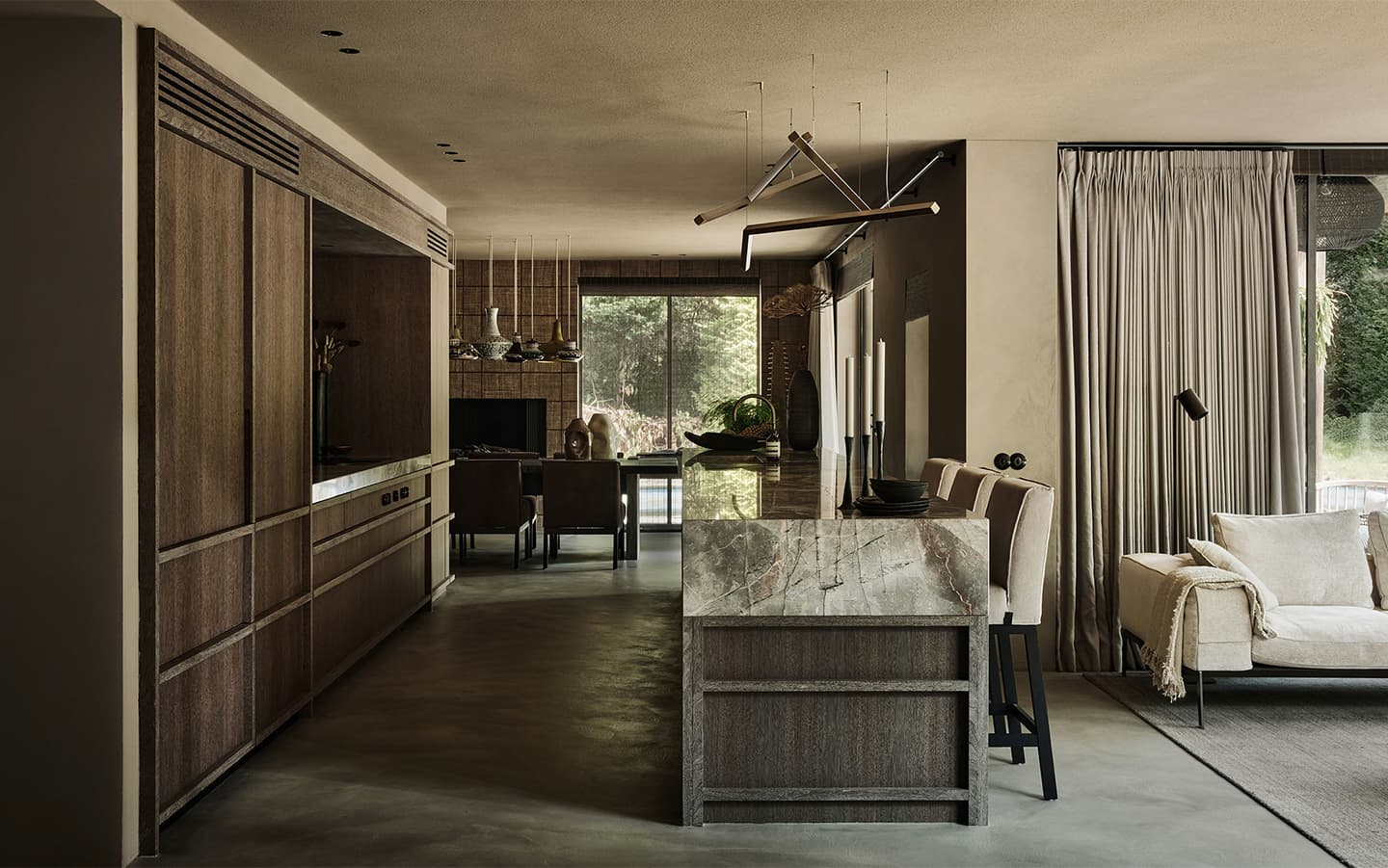 Интерьер идеального загородного дома для знаменитого дизайнера – проект Бертрама Бирбаума