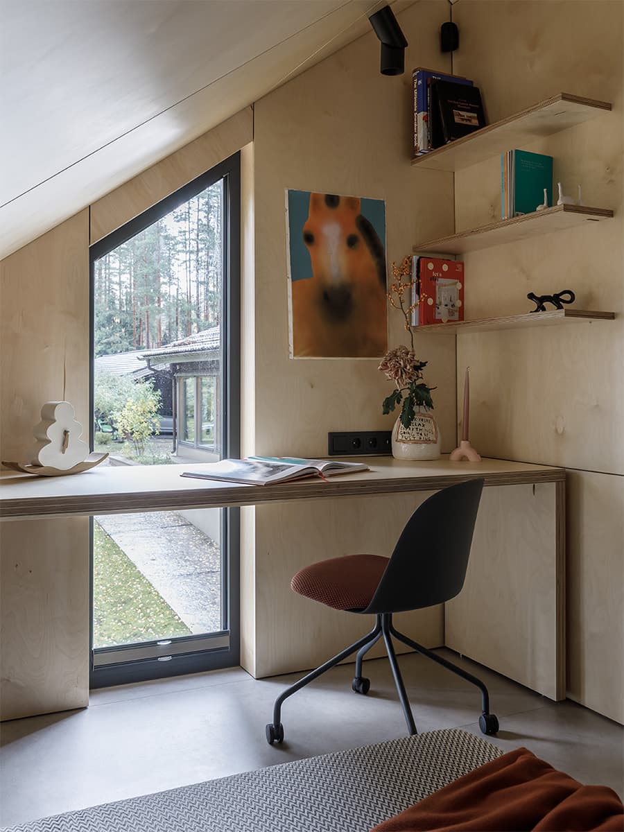 Уютный дом-антагонист для девочки-подростка – проект SPACE FOUR