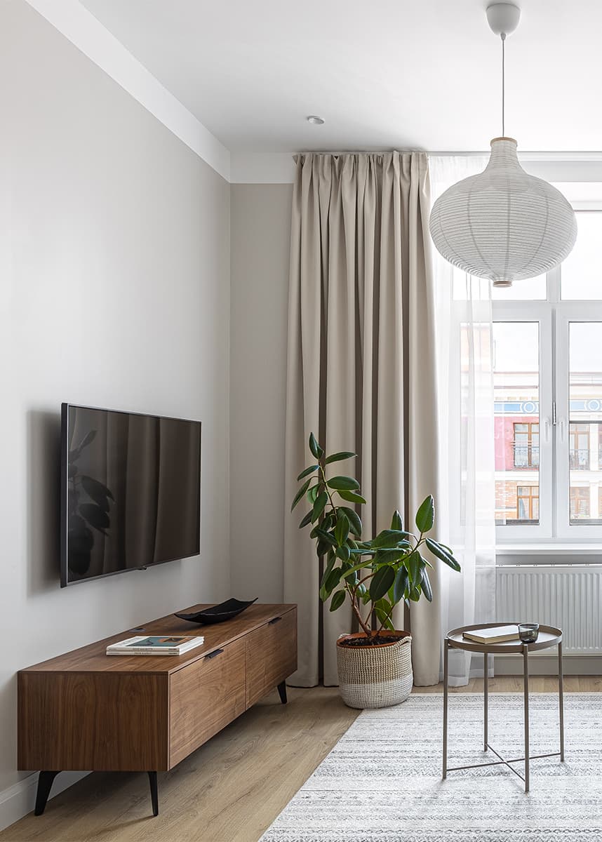 Образцовый интерьер квартиры для сдачи в аренду – проект Марии Пашкевич