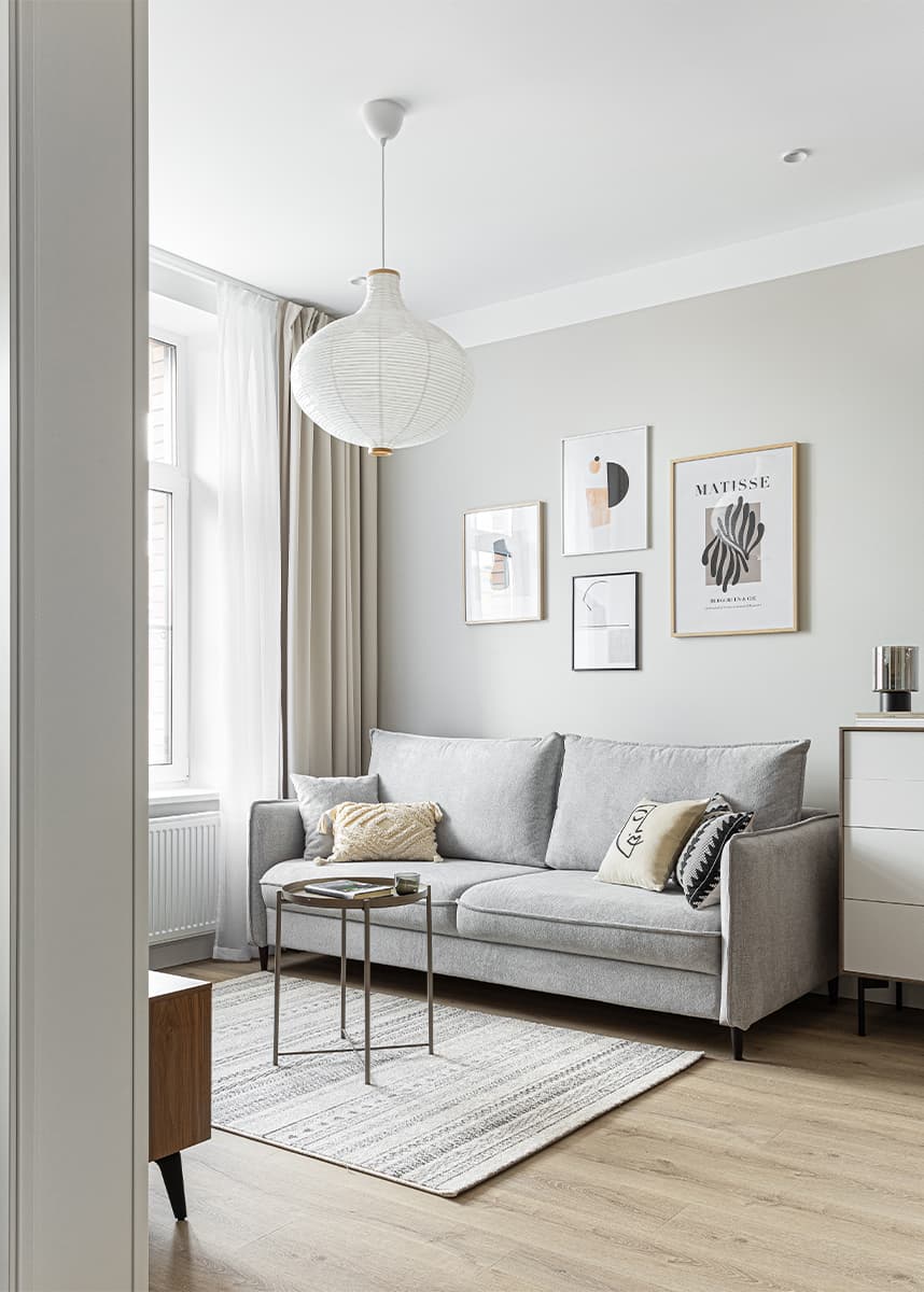 Образцовый интерьер квартиры для сдачи в аренду – проект Марии Пашкевич