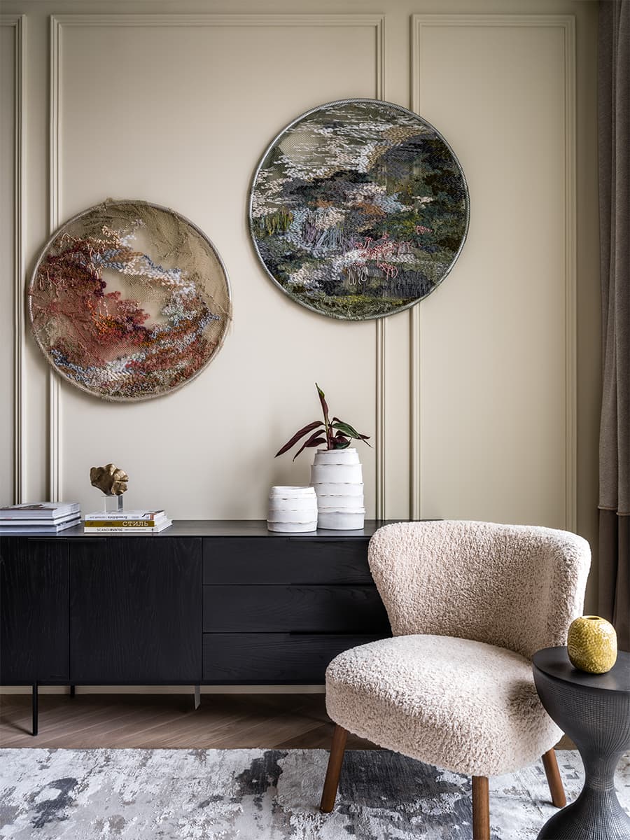 Интерьер квартиры для отдыха в классическом стиле – проект Дарьи Сабитовой