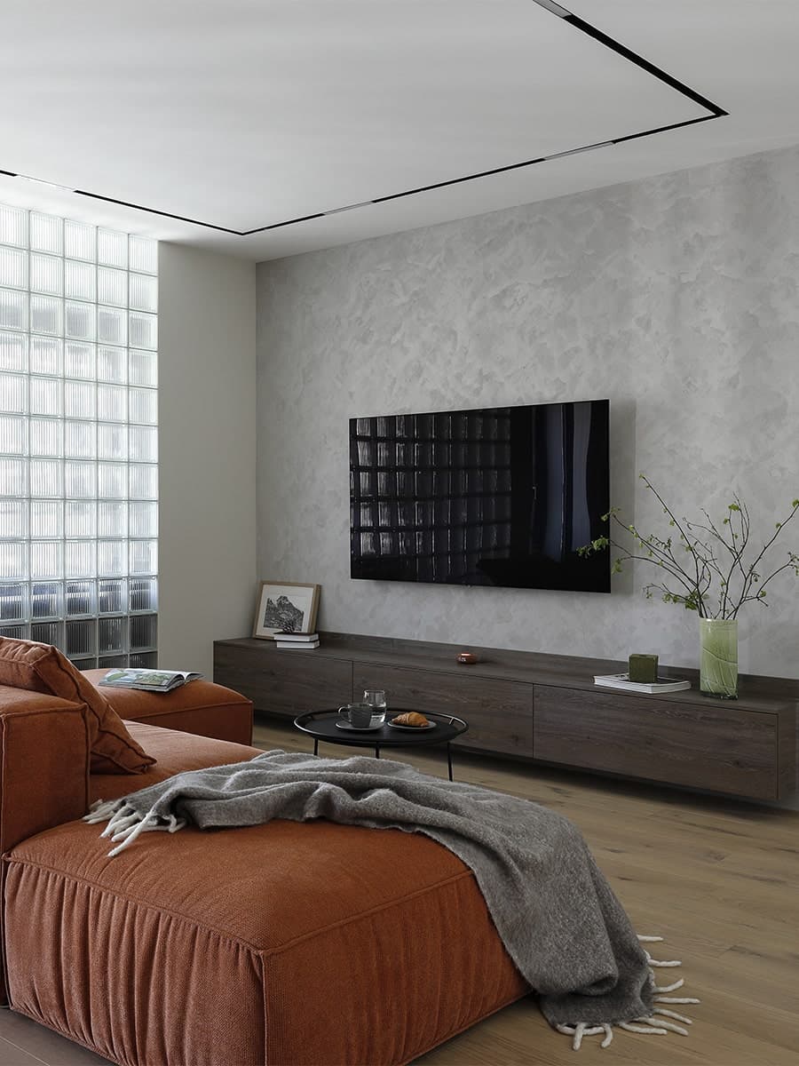 Гармоничный интерьер с природной основой и яркими акцентами – проект Ольги Ивановой