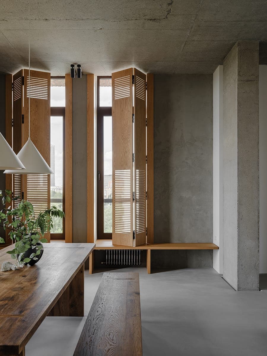 Простота, эргономика и эстетика двух культур в интерьере большой квартиры – проект Architectural Studio RE