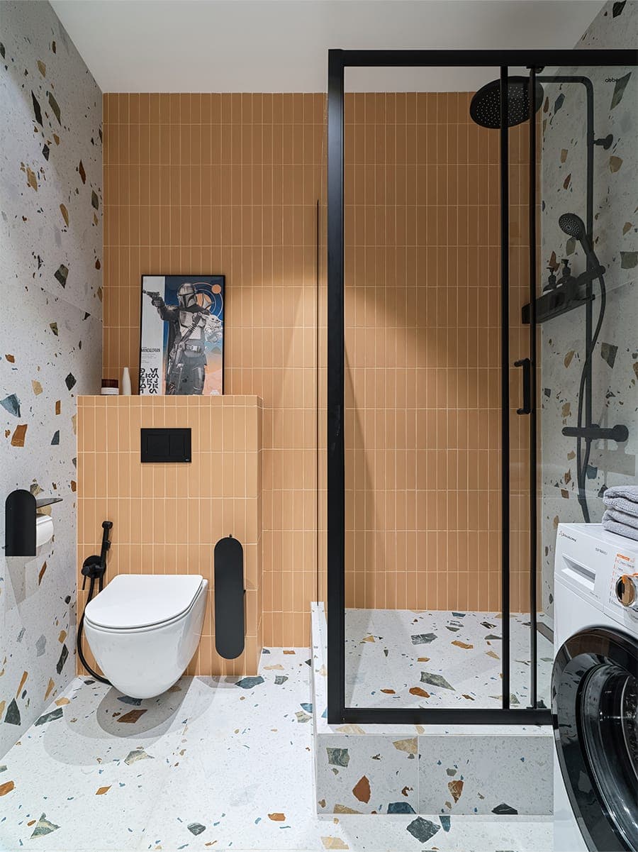 Современный интерьер для молодого человека из Петербурга – проект Анастасии Заркуа