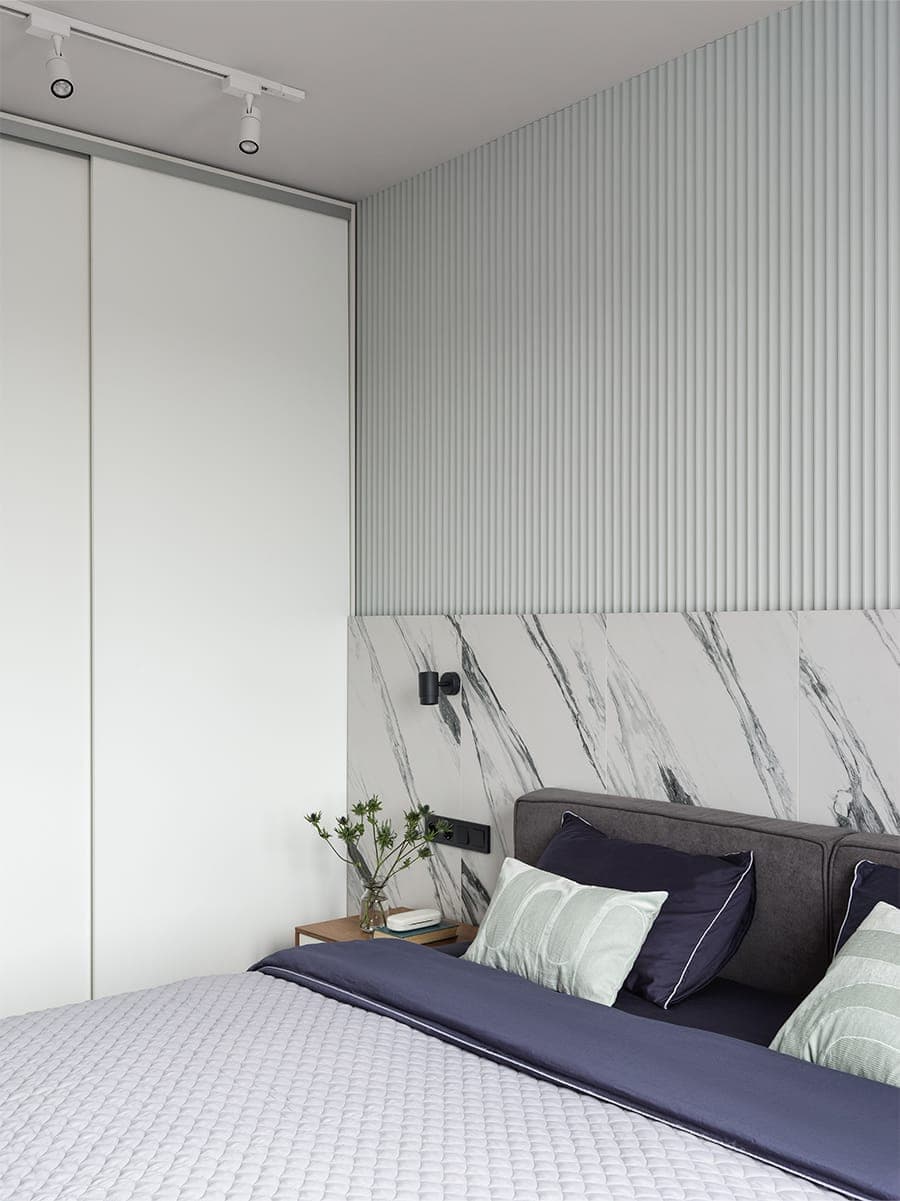 Современный интерьер для молодого человека из Петербурга – проект Анастасии Заркуа