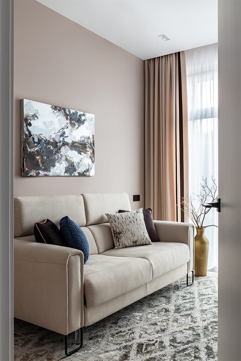 Нежный интерьер для семьи с двумя дочками – проект Ольги Ромашко