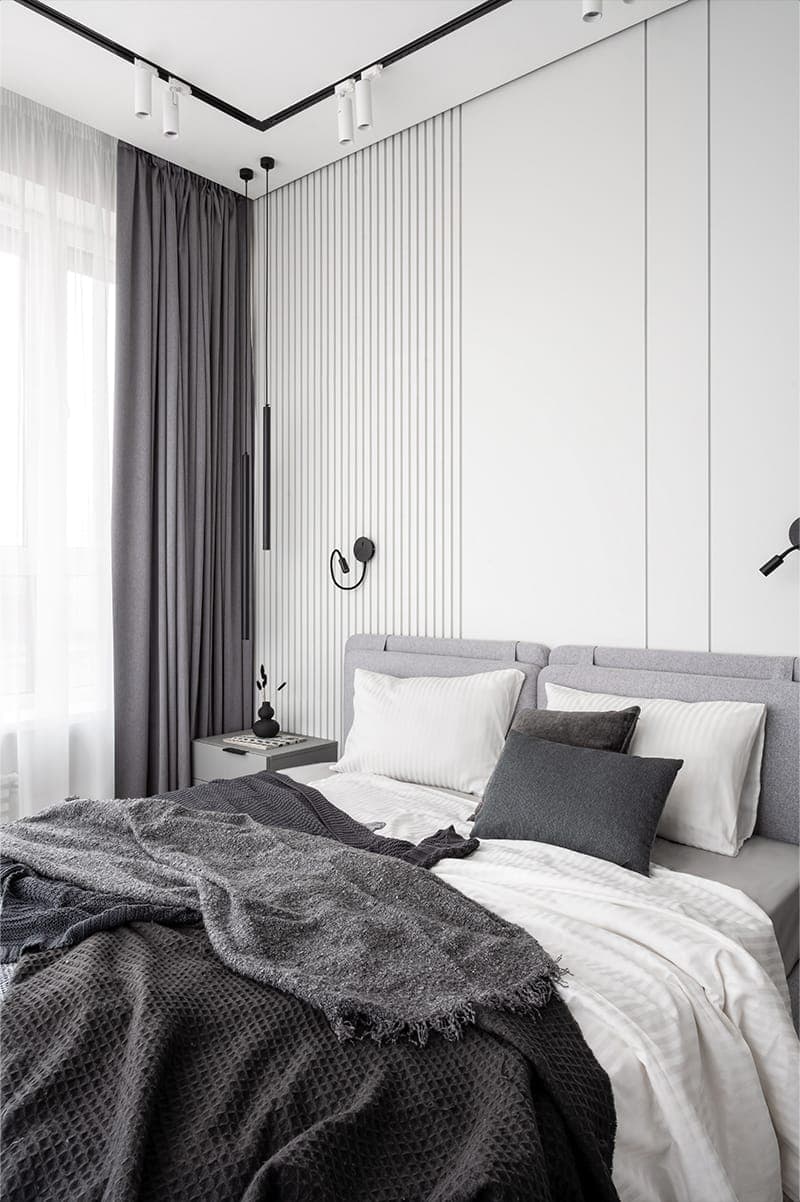 ОСерые, белые и пастельные оттенки в интерьере семейной квартиры – проект DKart Design Studio