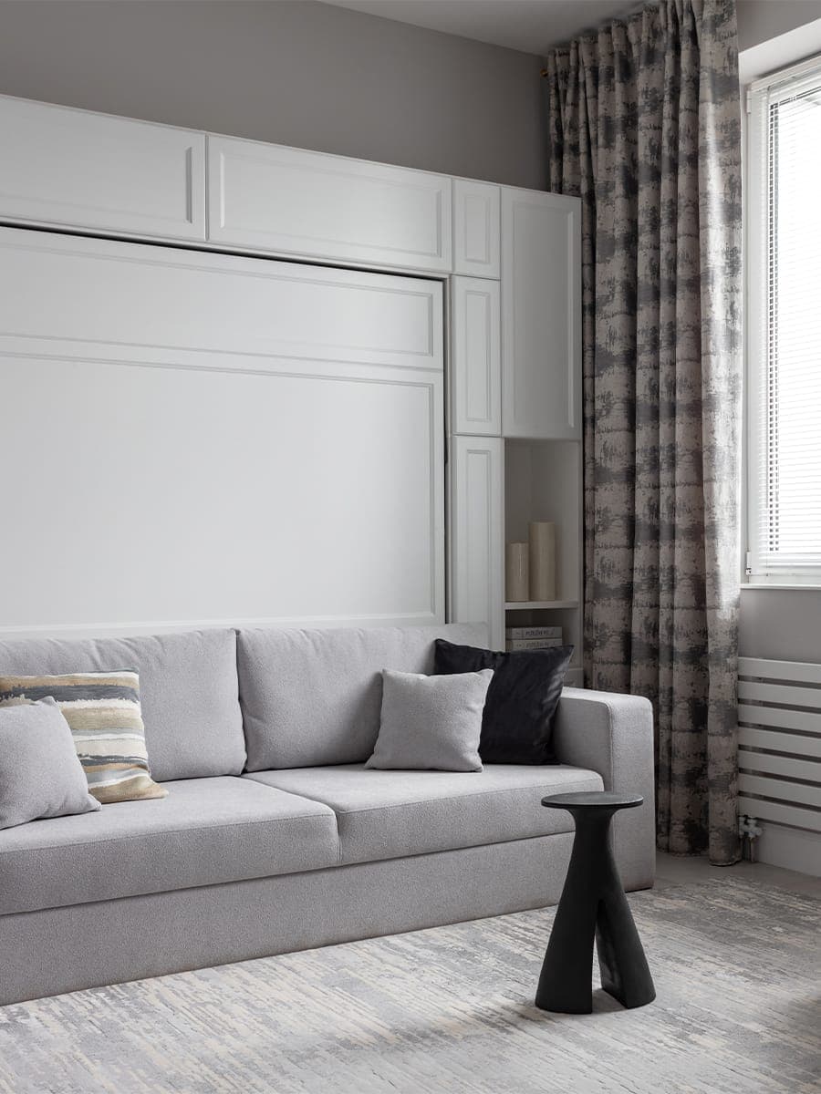 Утонченный интерьер компактной квартиры с трансформируемой мебелью – проект Ирины Ващенко