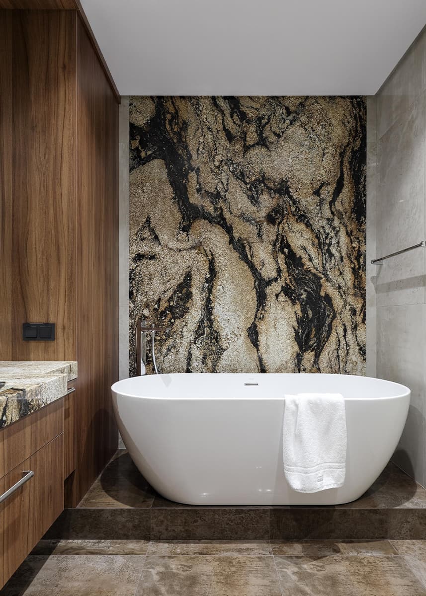 Микс темных и светлых тонов в интерьере для молодого человека — проект Светланы Ковальчук