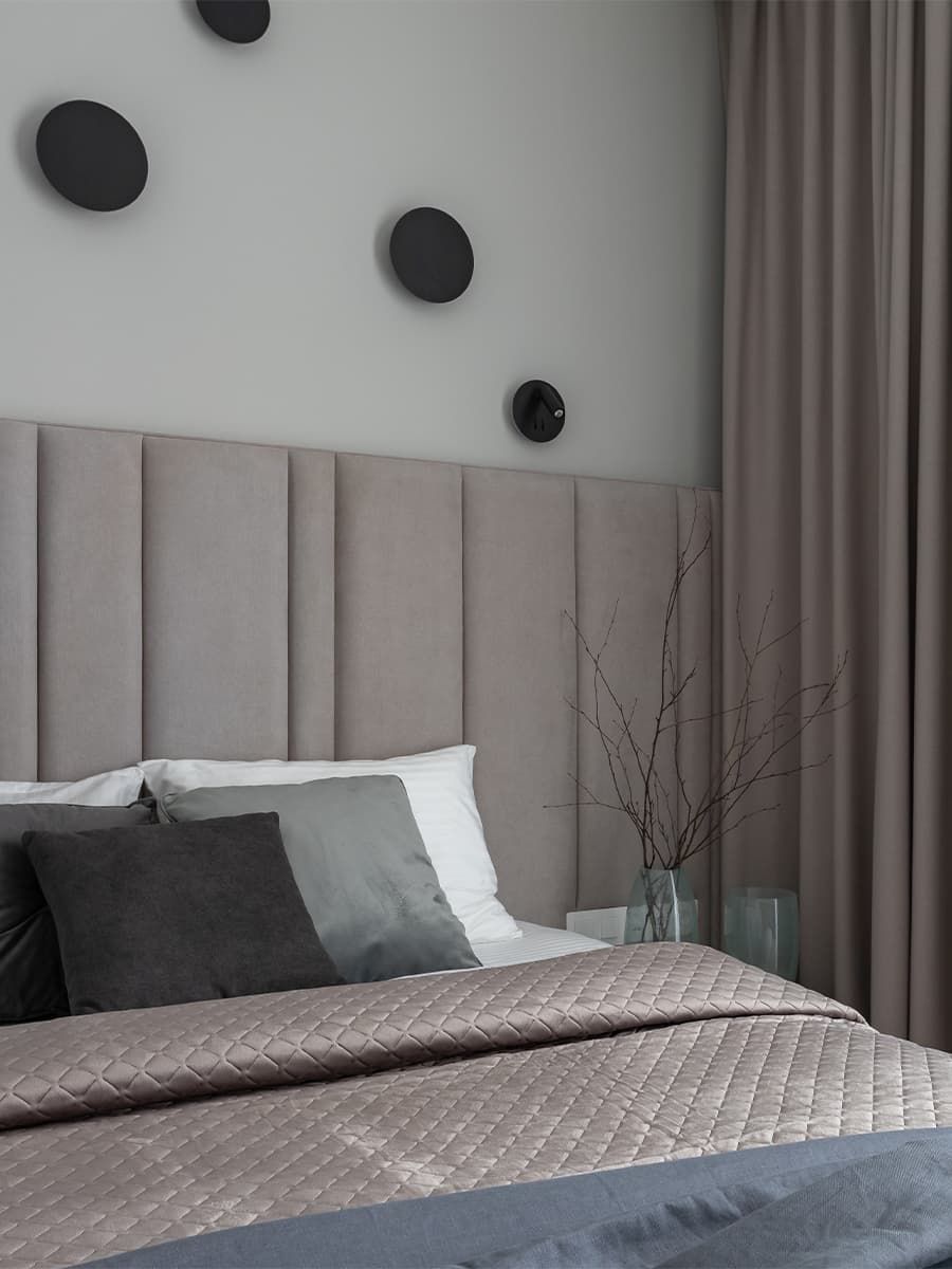 Интерьер семейной квартиры со сказочной детской спальней — проект Дарьи Исаевой