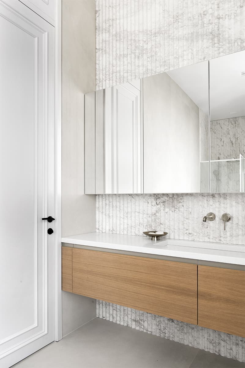 Воздушный интерьер с французским настроением для сдвоенной квартиры в Москве — проект бюро KS Architects